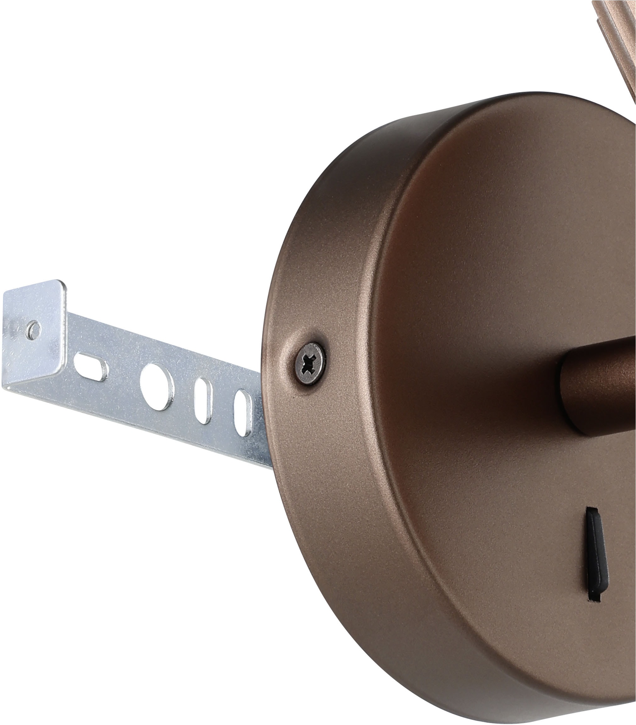 EGLO Wandleuchte »PORTILLO Wandlampe - Alu, Stahl - GU10 - 1X5W - IP20« GU10 1 Stk. Wandstrahler, Wandspot, Wohnzimmer, Flur, L10,5 x H11 x AL12,5 cm