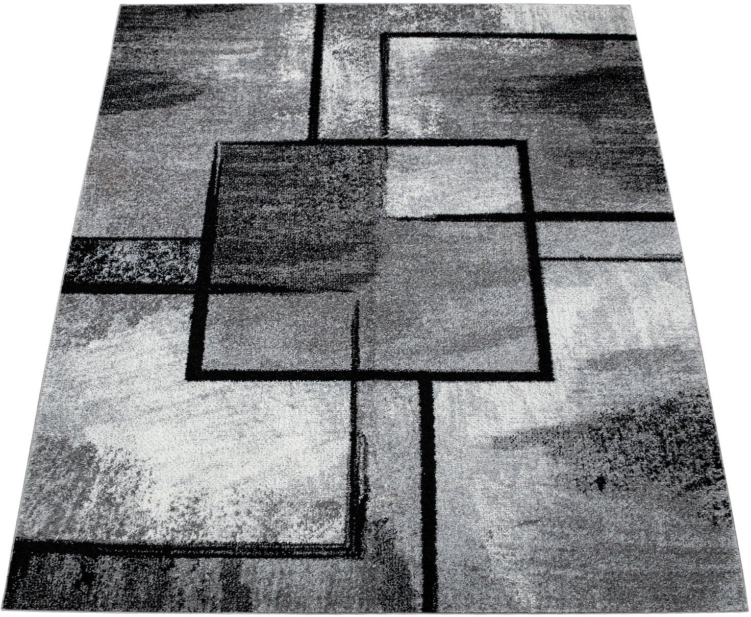 Paco Home Teppich »Mondial Kurzflor, Design modernes abstraktes rechteckig, 107«