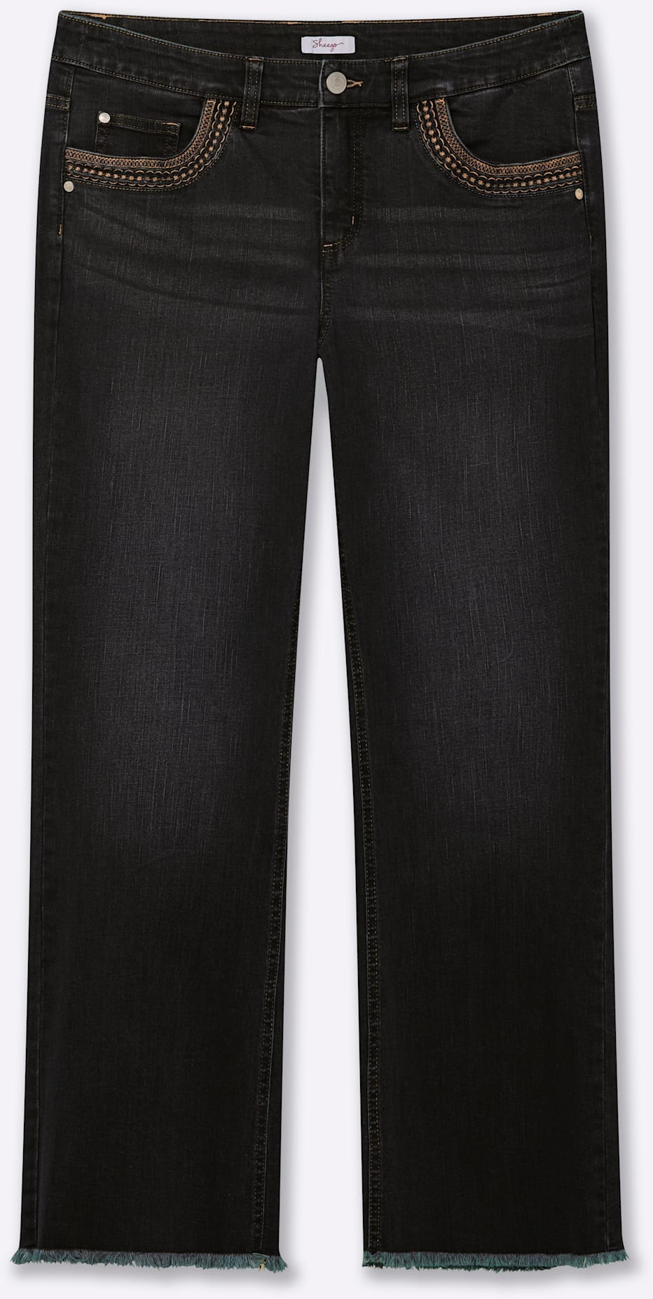 Sheego Bootcut-Jeans, (1 tlg.)