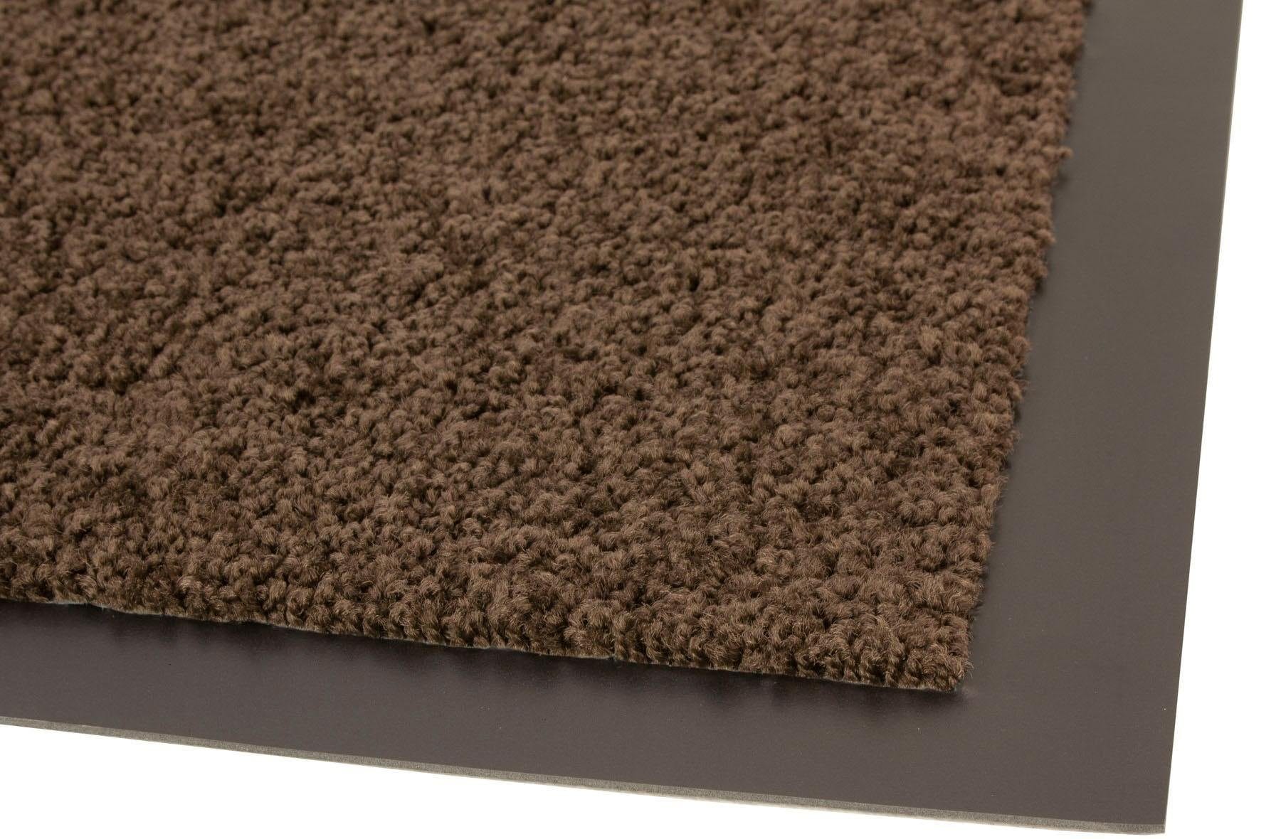 Primaflor-Ideen in Textil Fußmatte »DANCER«, rechteckig, 6 mm Höhe, Schmutzfangmatte, Uni-Farben, große Farbauswahl, waschbar