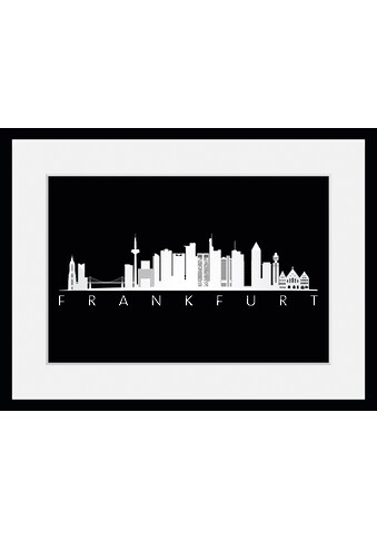 queence Bild »Frankfurt Skyline BLACK«, Städte, (1 St.) kaufen