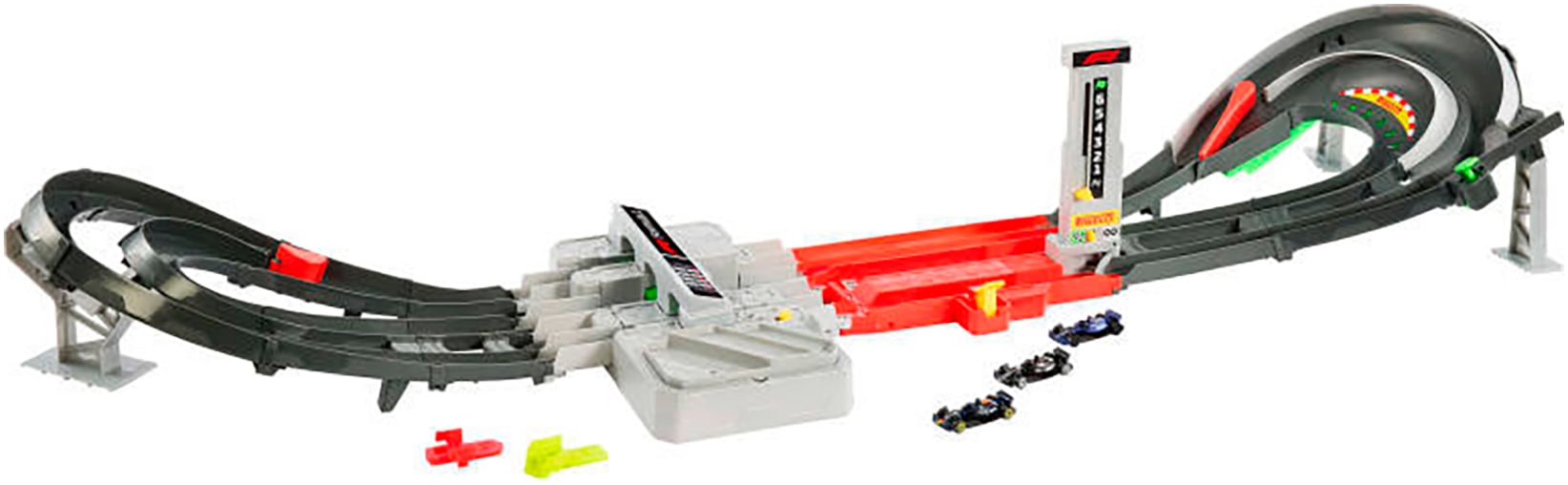 Hot Wheels Autorennbahn »Hot Wheels Racing Formel 1 Grand Prix Rennstrecke«