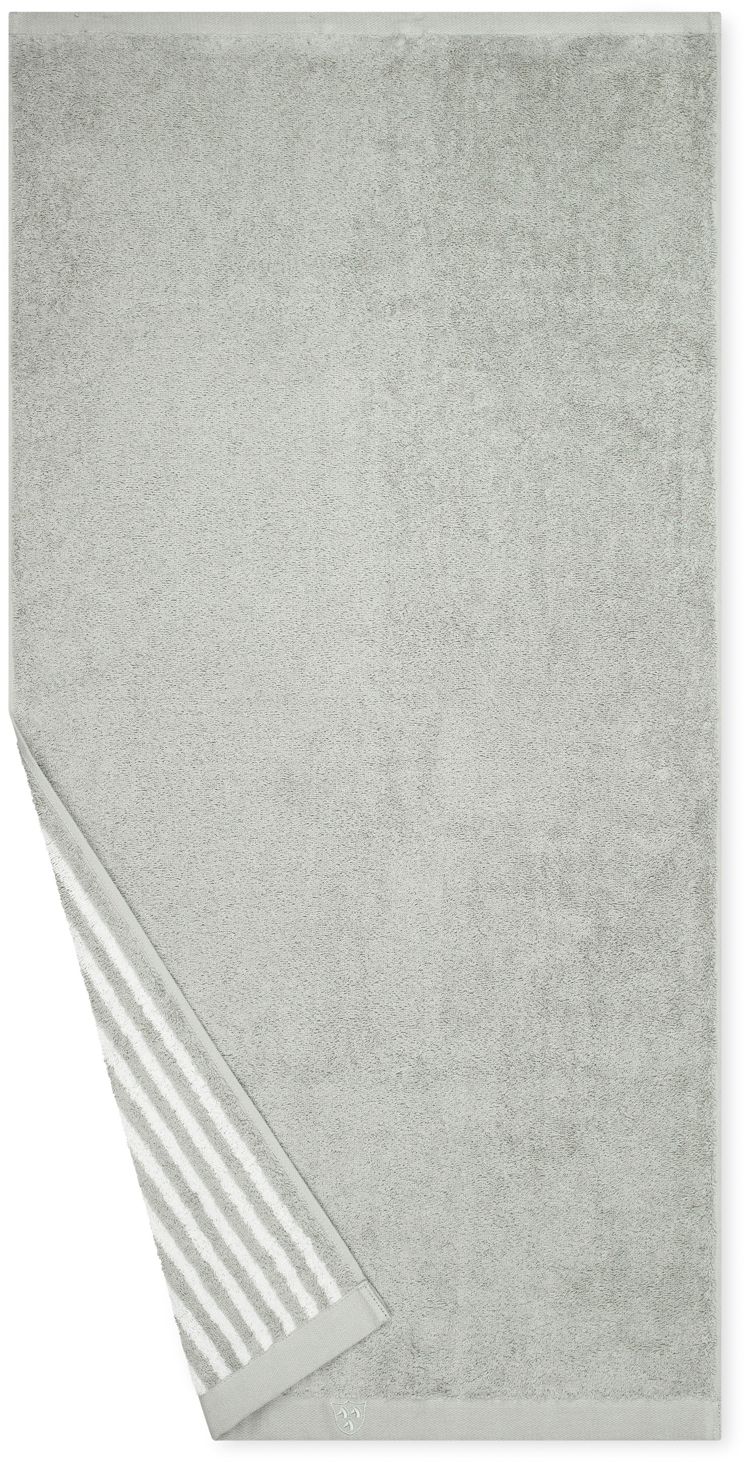 ROSS Duschtuch »Doubleface, Uni/Streifen« aus feinster Baumwolle