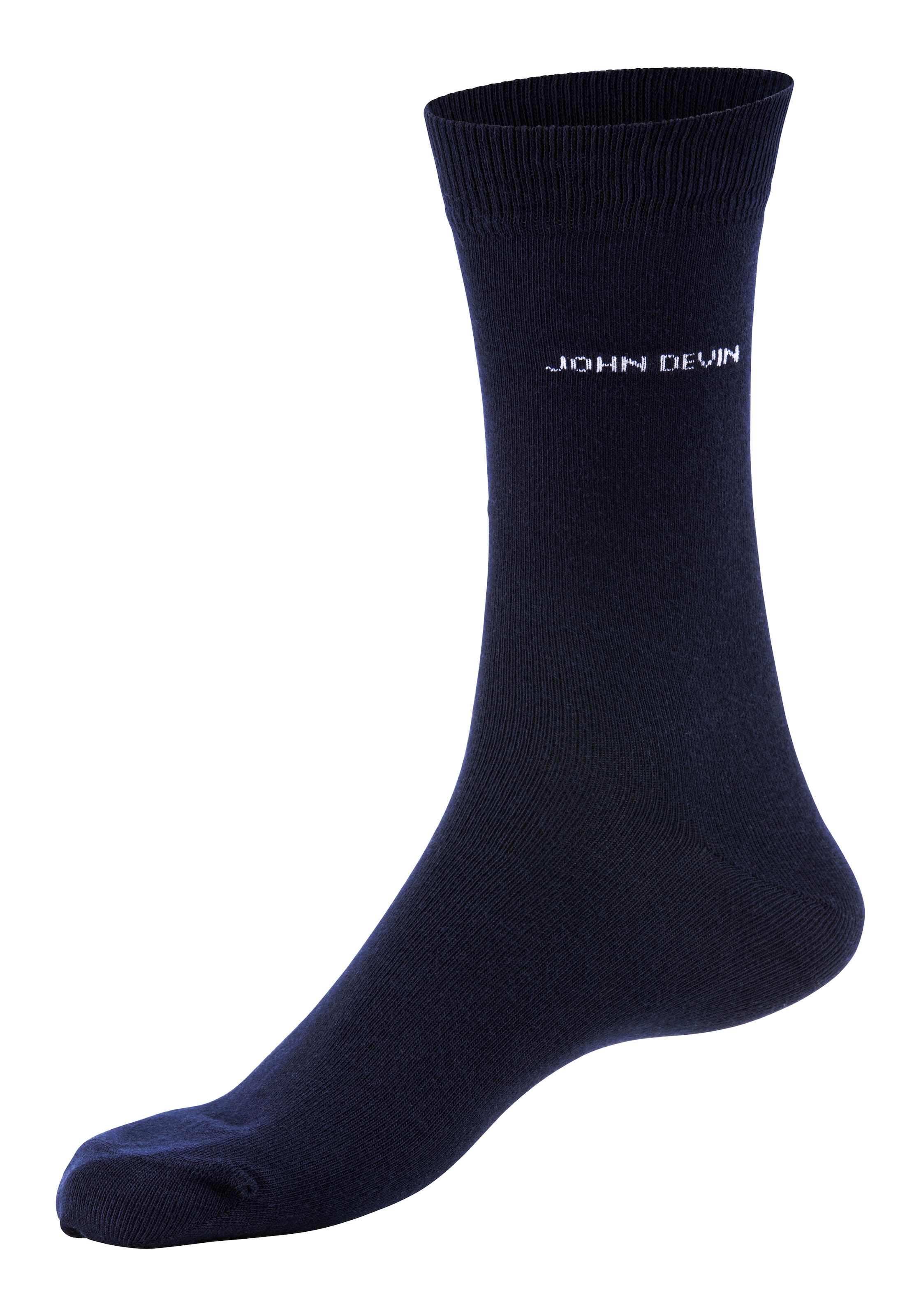 John Devin Basicsocken, (Packung, 7 Paar), für jeden Tag