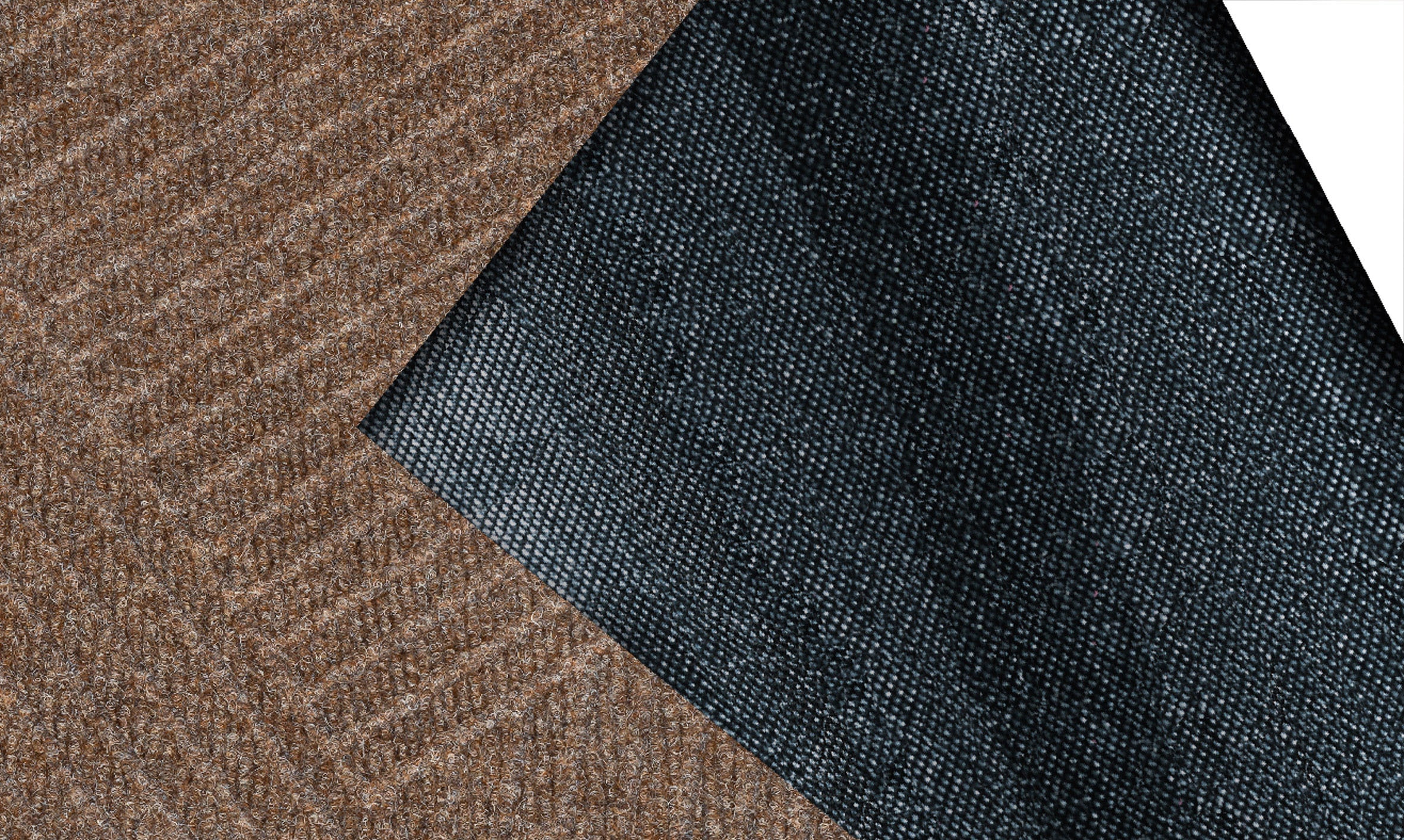 wash+dry by Kleen-Tex Fußmatte »DUNE Stripes taupe« rechteckig 8 mm Höhe