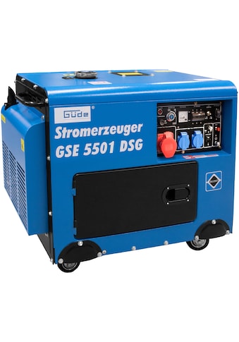 Güde Stromerzeuger »GSE 5501 DS«, 2 x Schuko 230 V/50 Hz, 1 x CEE 16 A/400 V/50 Hz kaufen