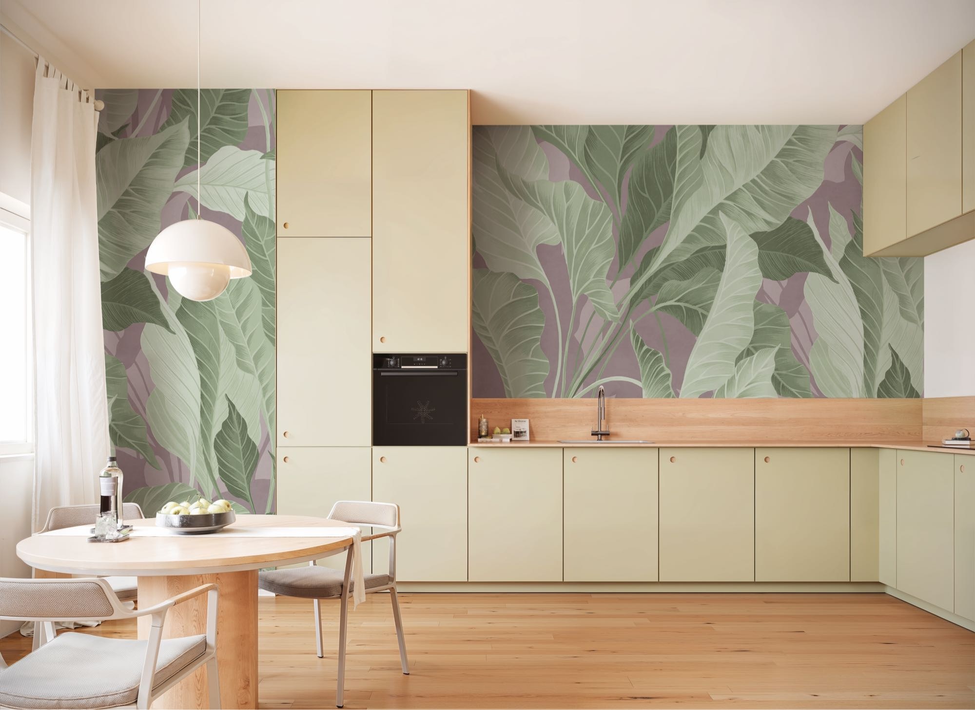 Komar Fototapete »Vlies Fototapete - Spring Poem - Größe 250 x 250 cm« Motiv | bedruckt glatt