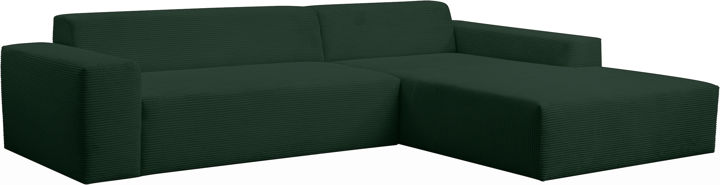 WERK2 Ecksofa »Zeus-XL, Mega-Sofa mit großer Sitztiefe, Stellmaße 311cm x 210cm«, Curvy Trend Garnitur mit urbaner Optik, bequem, Big-Sofa, L-Form