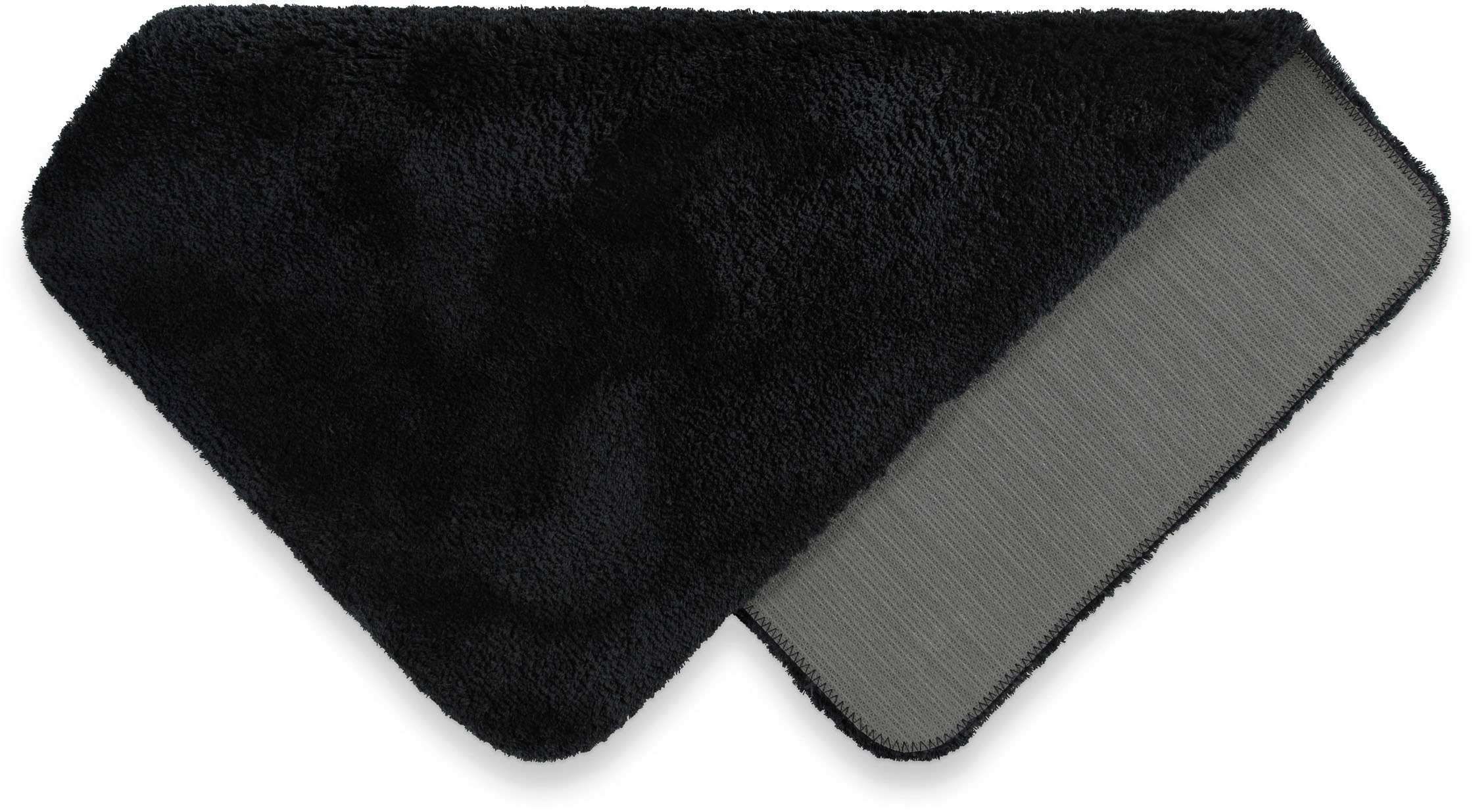 Homie Living Badematte »Porto Azzurro« Höhe 30 mm rutschhemmend beschichtet fußbodenheizungsgeeignet | schnell trocknend Badteppich, uni, rechteckig & rund, waschbar, Badezimmerteppich