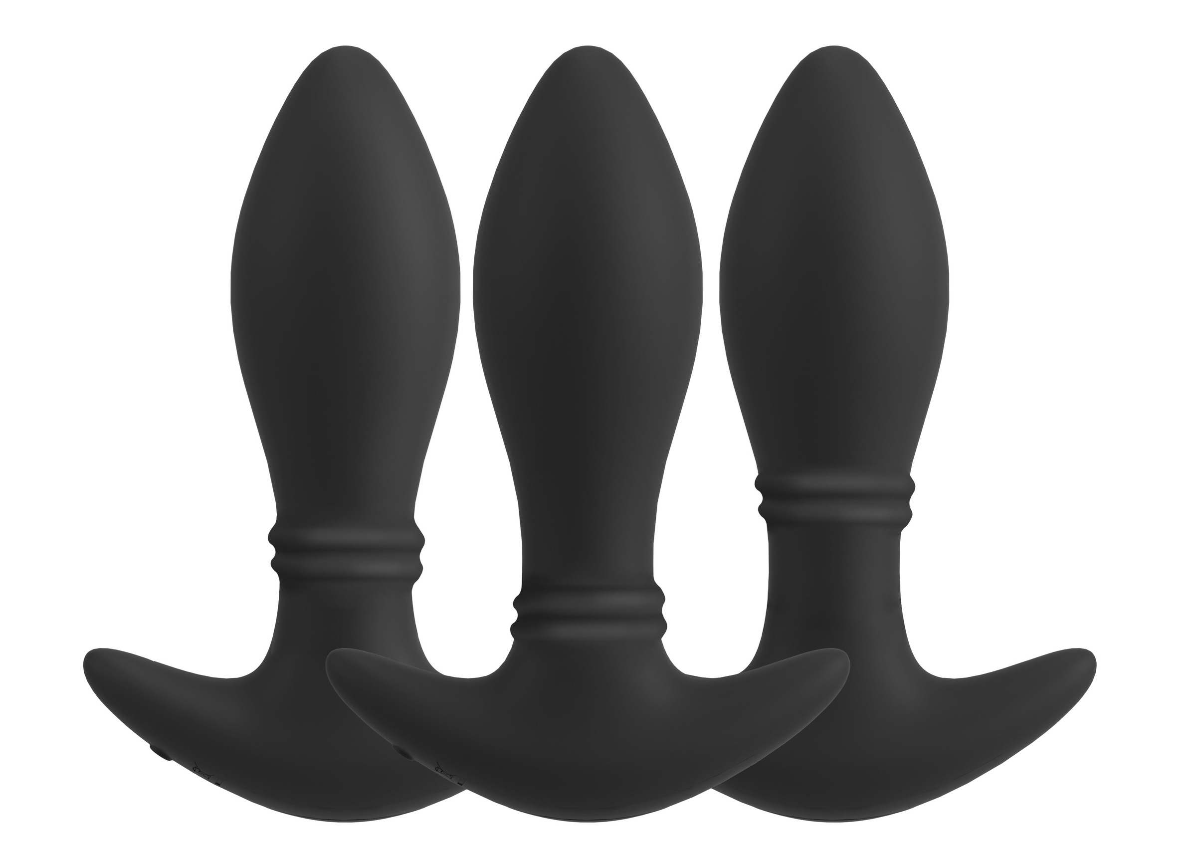 ANOS Vibrator »Analplug RC Moving Rings -Plug«