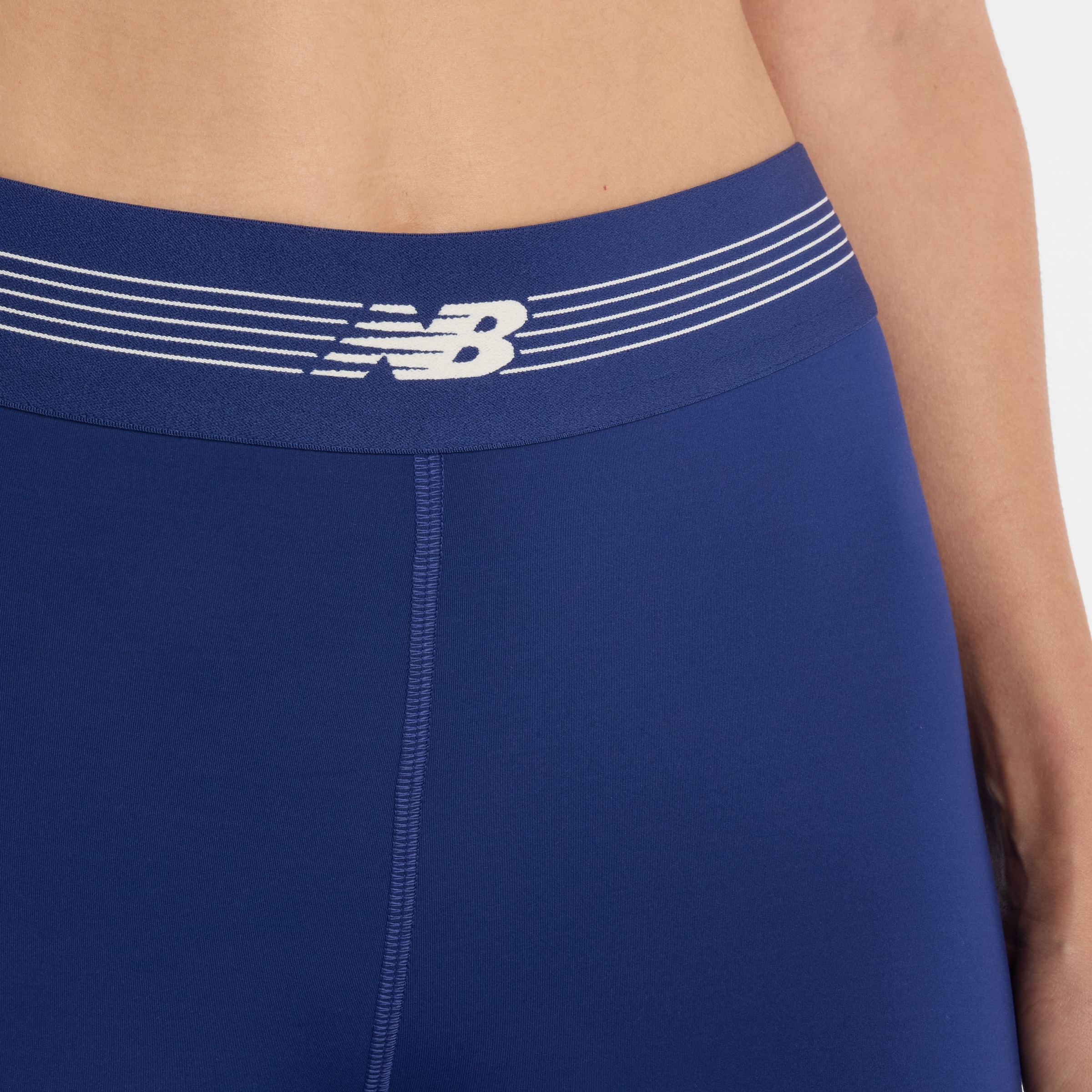 New Balance Funktionstights  schnelltrocknend, elastischer Materialmix, aus Polyester und Elasthan