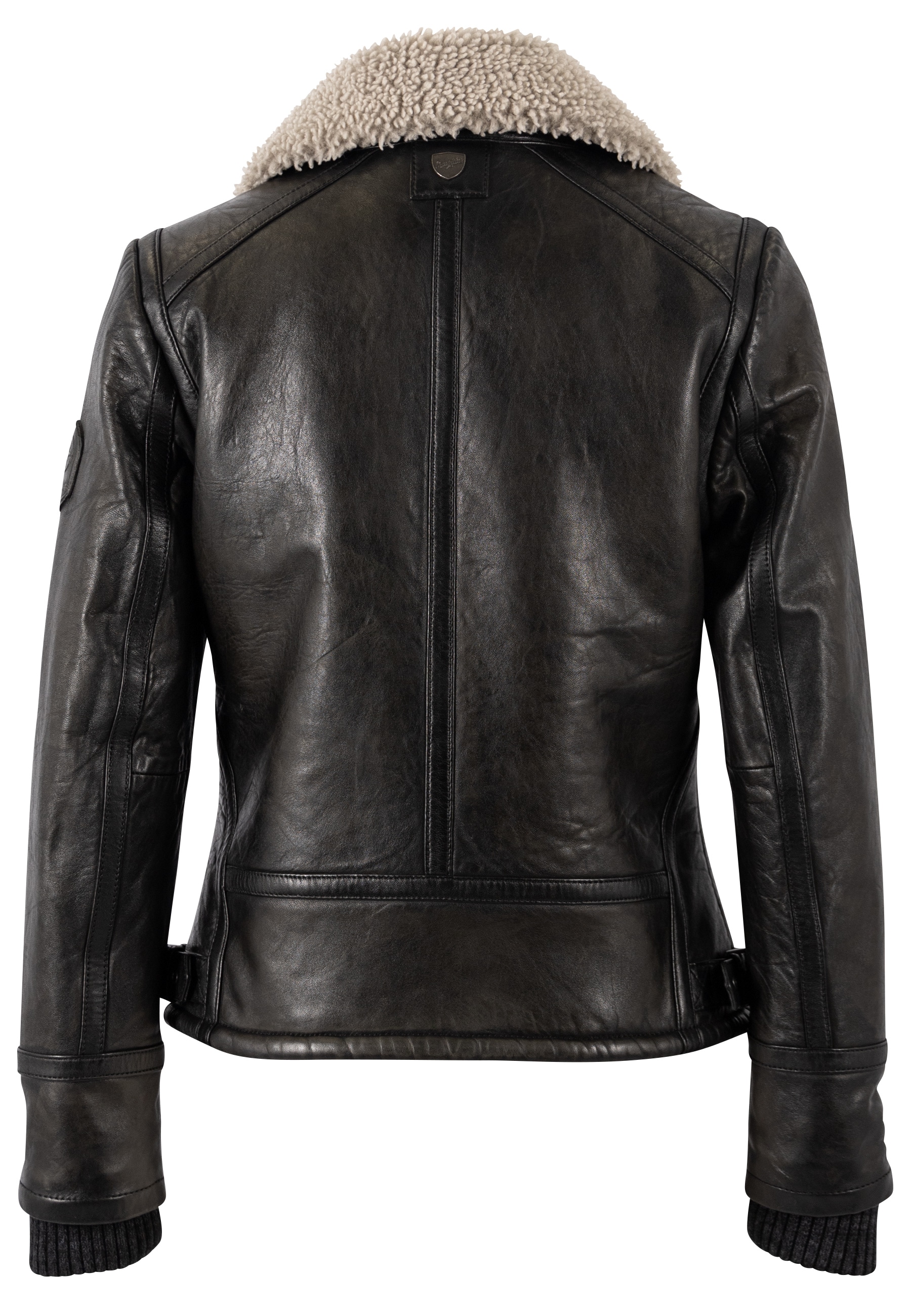 Mauritius Lederjacke »MWNairobi« mit Teddyfell, Flieger-Stil