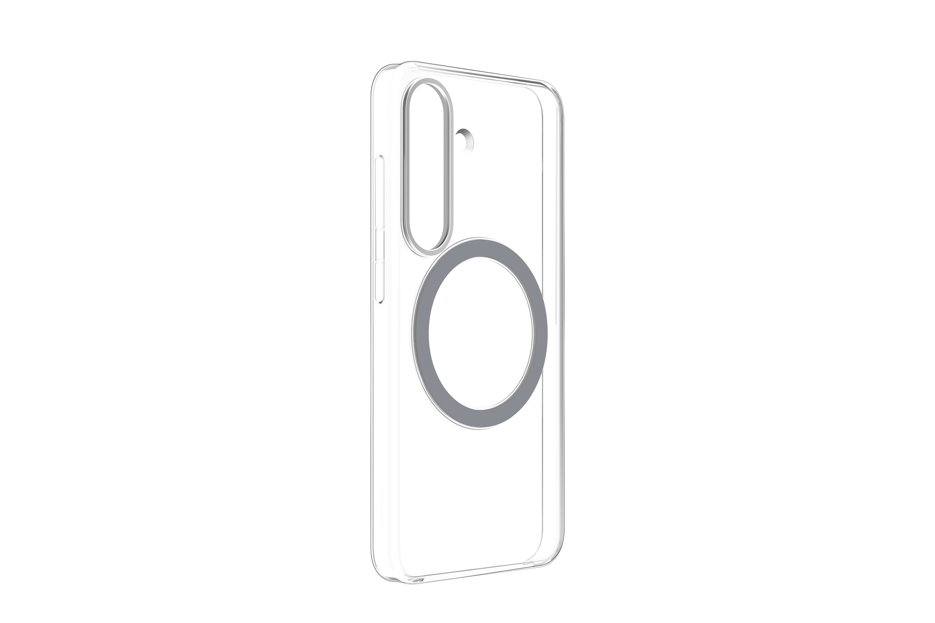 Samsung Handyhülle »Clear Magnet Case Qi2 für Samsung Galaxy S25« Smartphones Backcover, Schutzhülle, Handyschutzhülle, Case, Schutzcase, stoßfest