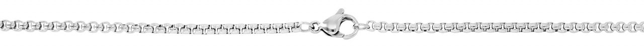 Adelia´s Kette mit Anhänger »Adelia's Herren Edelstahl Erbskette Halskette mit Anhänger Kreuz 61 cm«