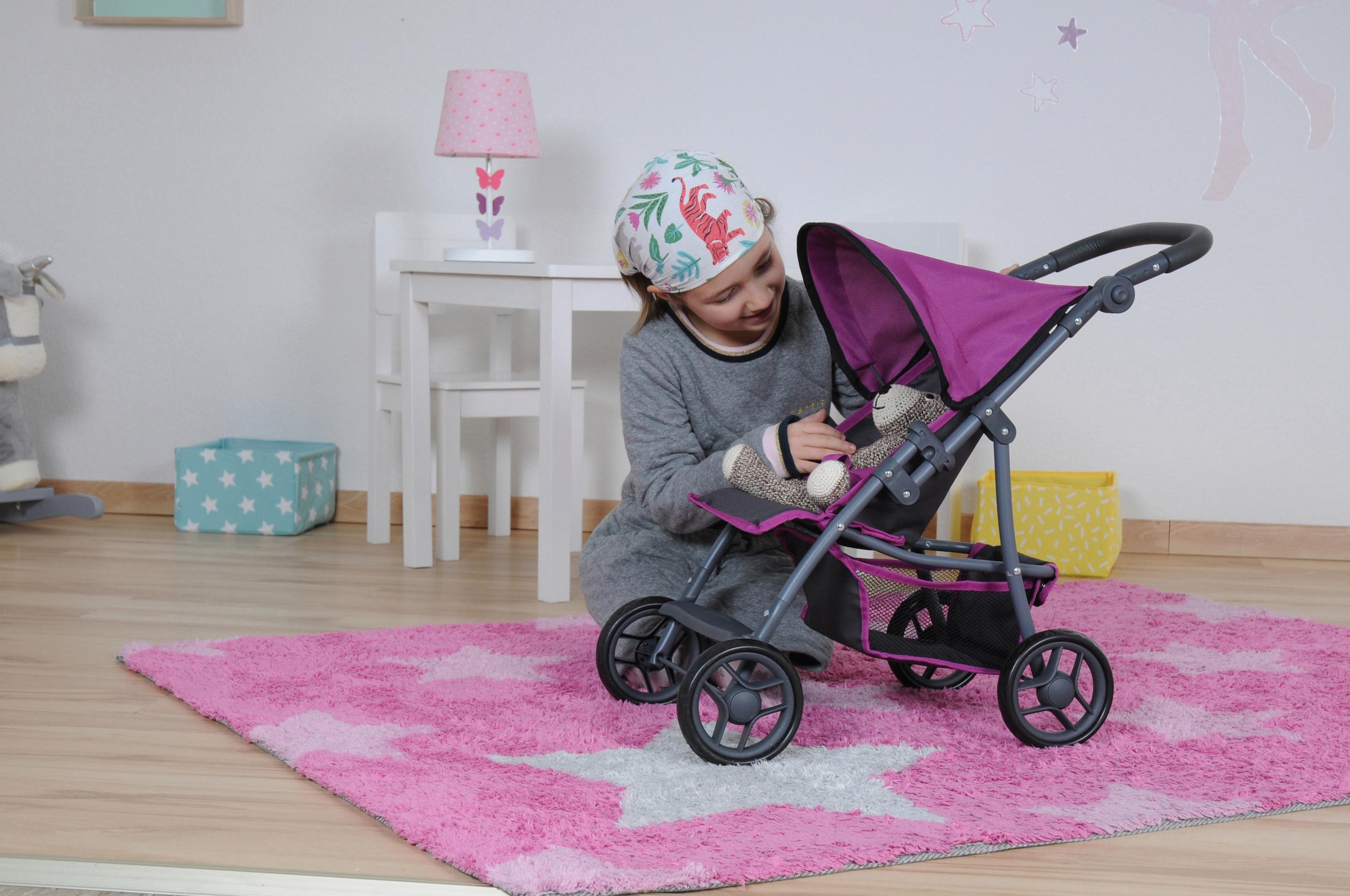 Knorrtoys® Puppenbuggy »Liba - Tec Purple«