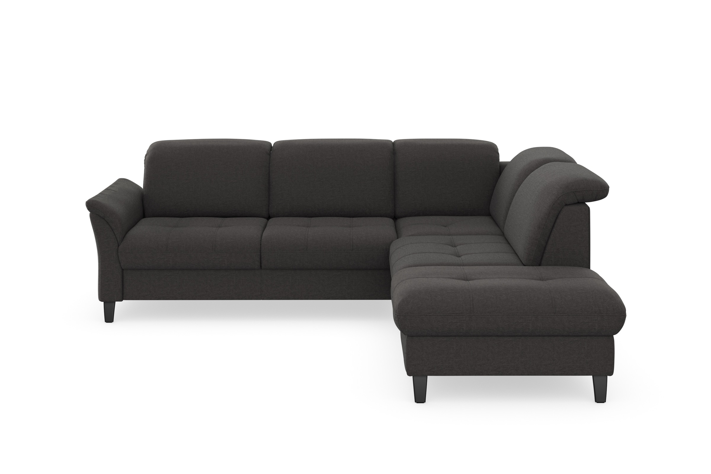 sit&more Ecksofa »Maggiore L-Form«, wahlweise mit Kopfteilverstellung, Bettfunktion und Stauraum