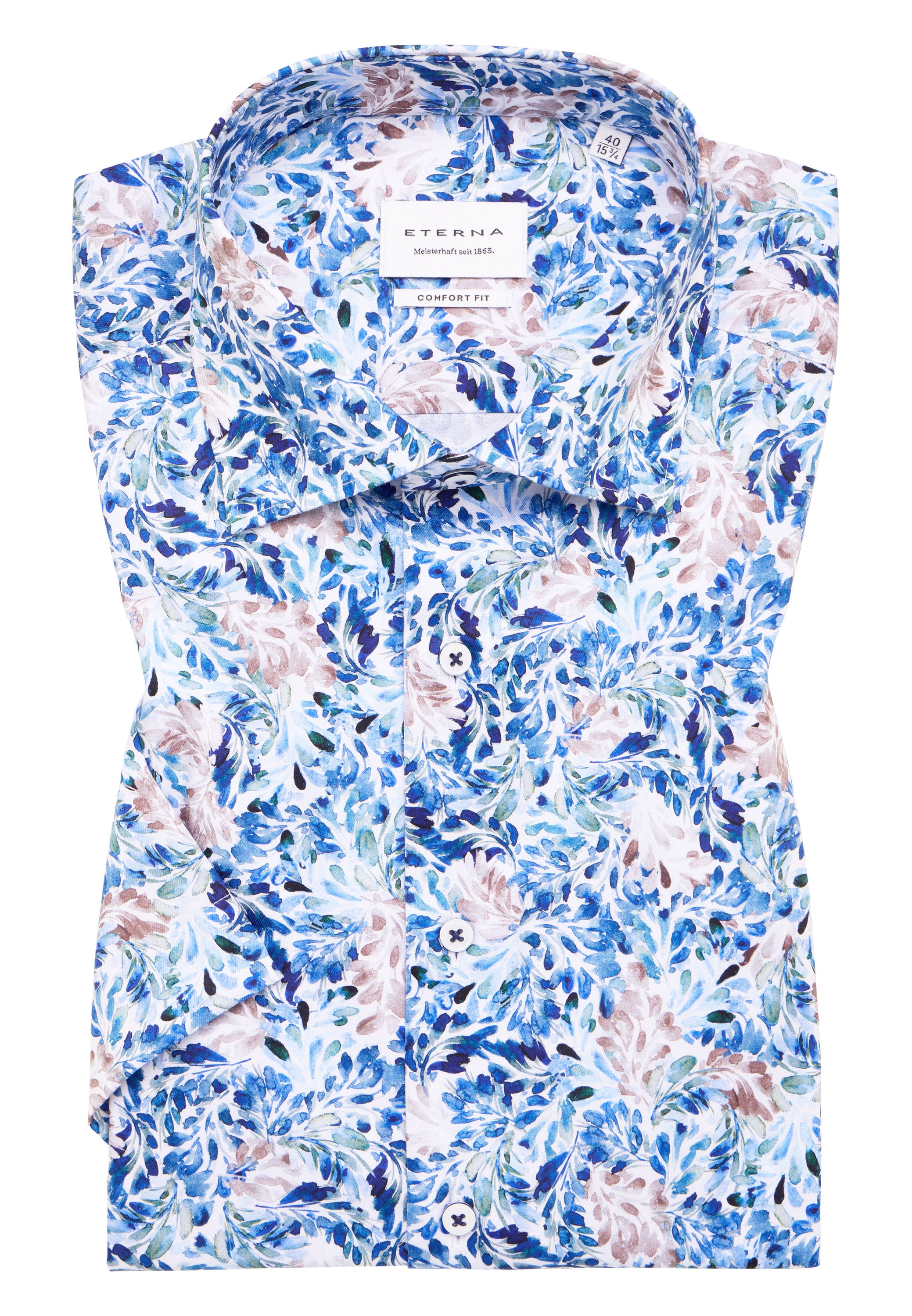 Eterna Kurzarmhemd »COMFORT FIT« NON IRON (bügelfrei)