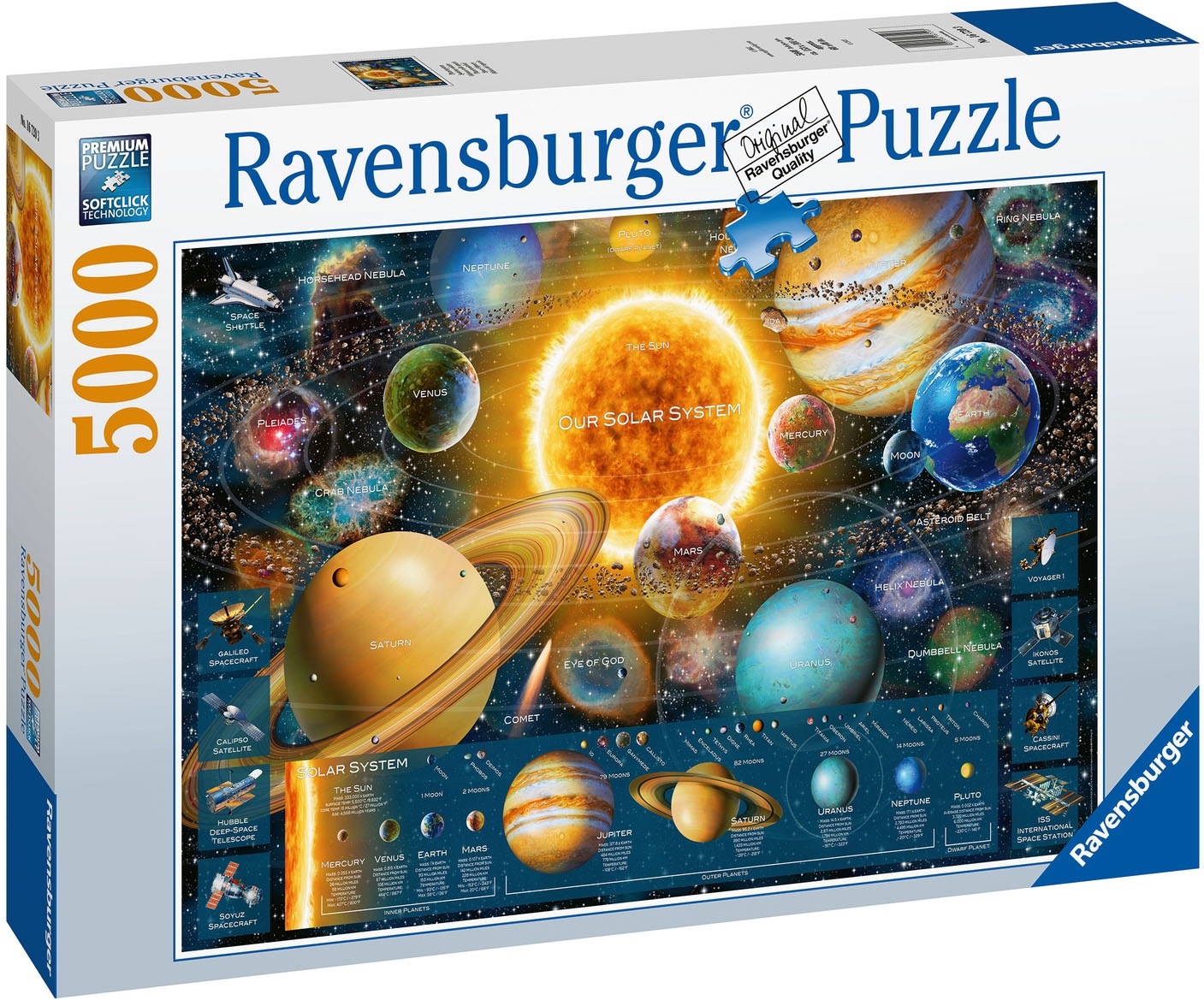 Ravensburger Puzzle »Planetensystem«, Made weltweit; in - bei Wald schützt - Germany FSC®