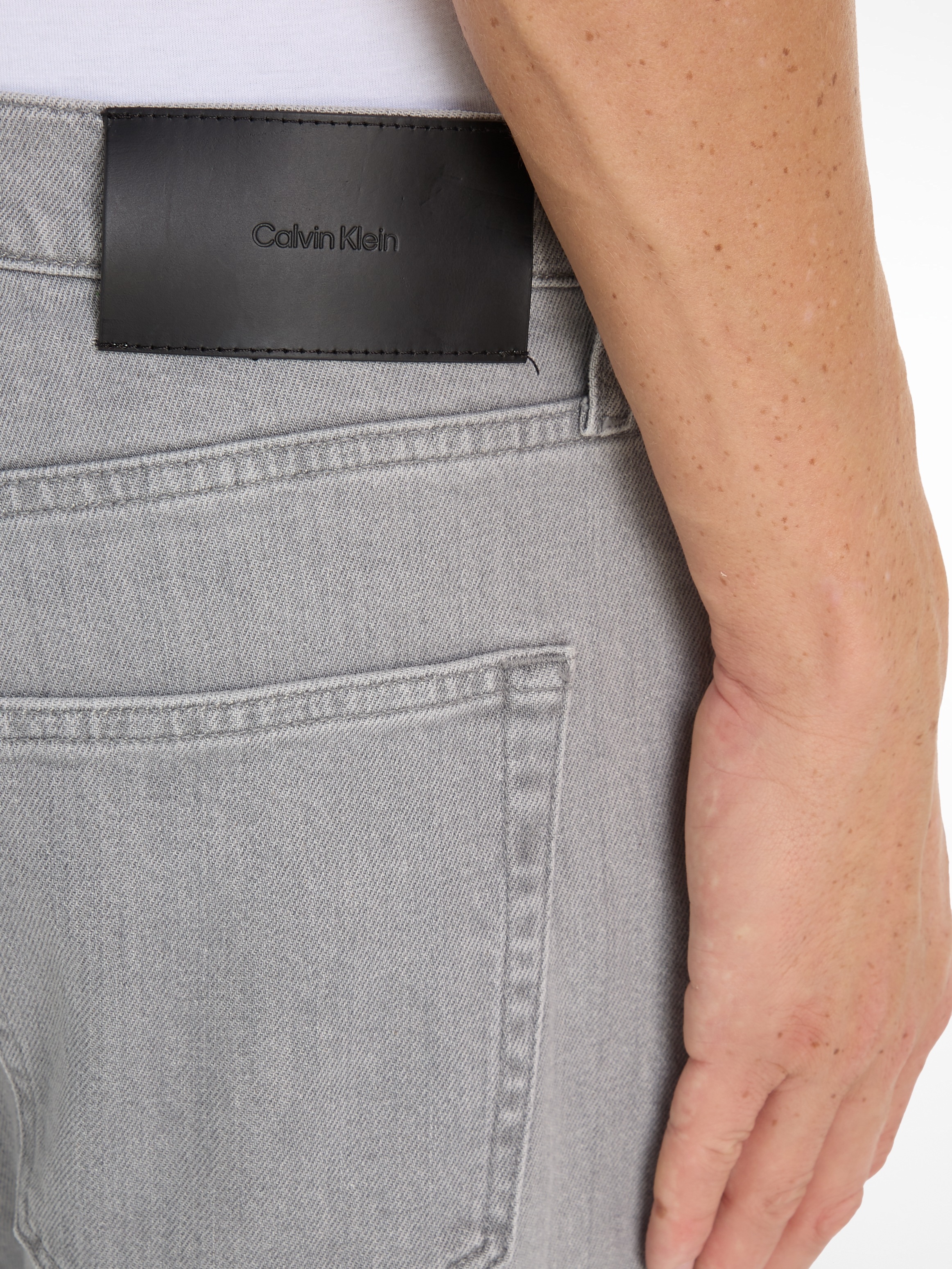 Calvin Klein Regular-fit-Jeans »TAPERED LIGHT GREY«