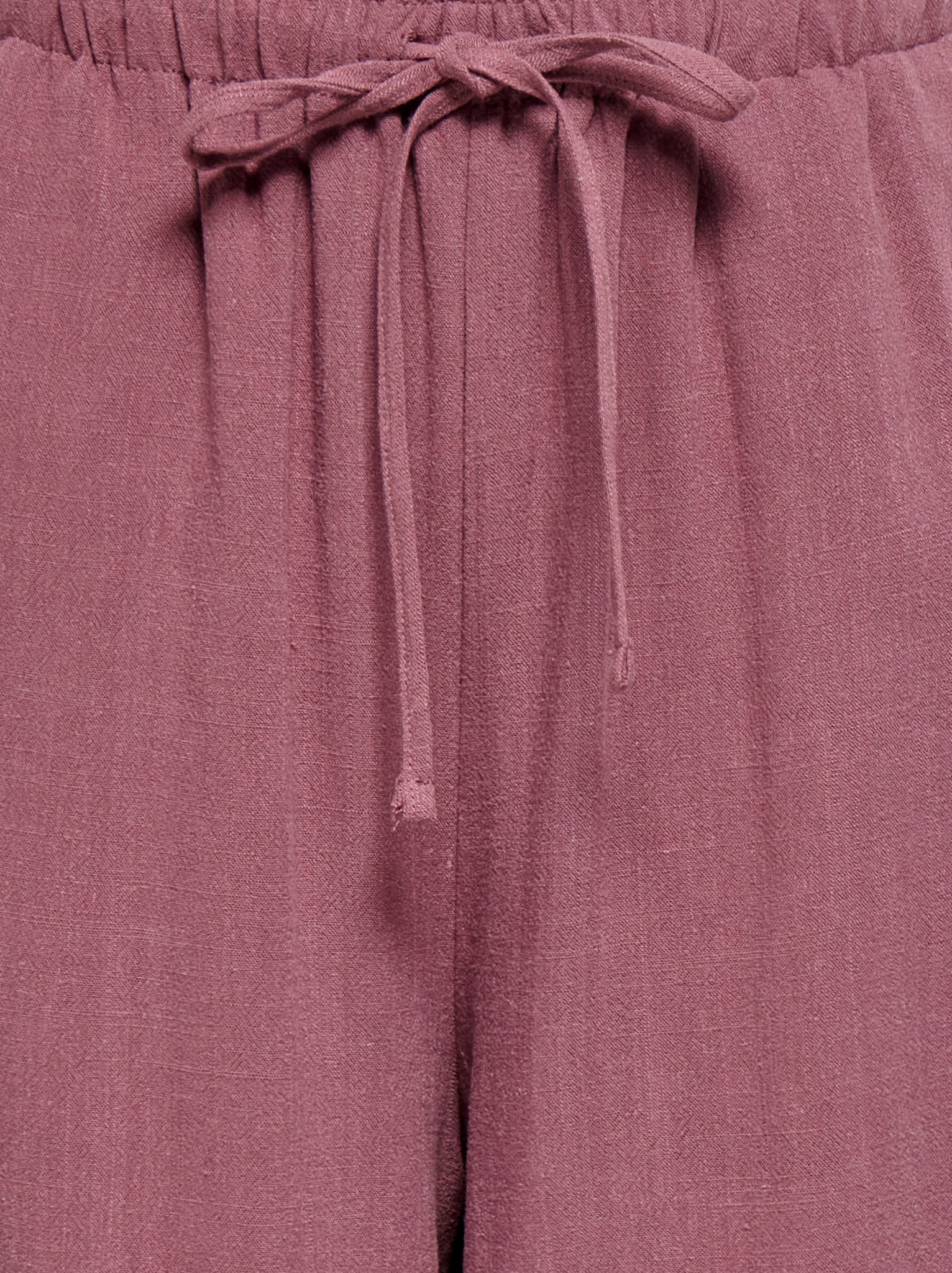 ONLY Shorts »ONLSIESTA MW PULL-UP LIN BL SHORTS NOOS«  loose fit, Jersey, Viskosemischung, elastischer Bund, unifarben