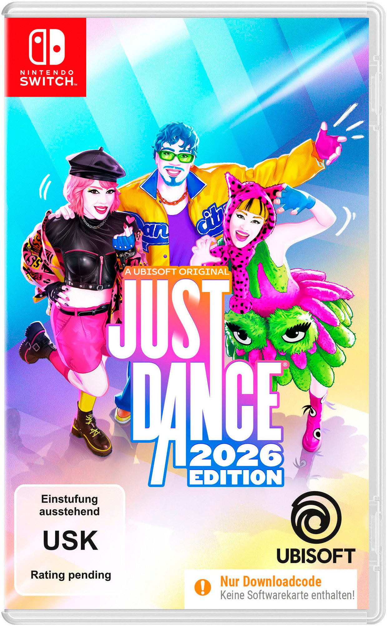 UBISOFT Spielesoftware »Just Dance 2026 (Code in box) + Bluetooth Concert Lautsprecher« Nintendo Switch