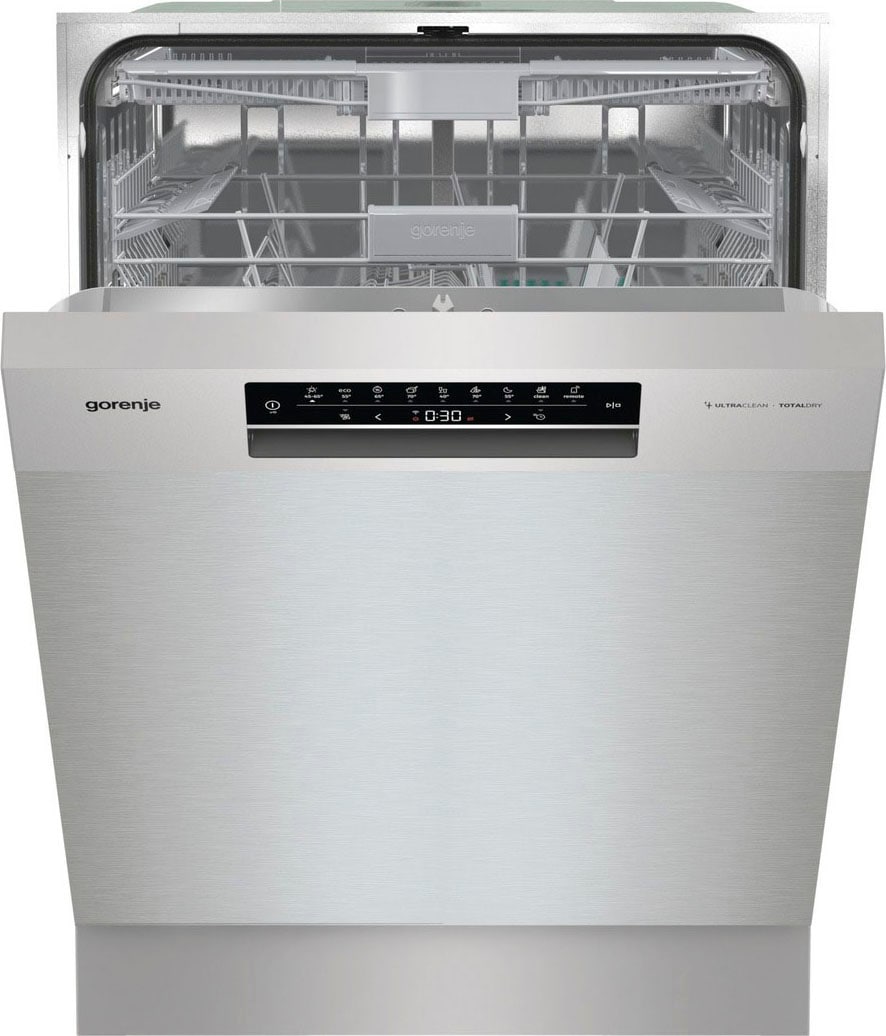 GORENJE Unterbaugeschirrspüler »GU 673B60X«, GU 673B60X, 9,6 l, 16 Maßgedecke, TotalDry autom. Türöffnung