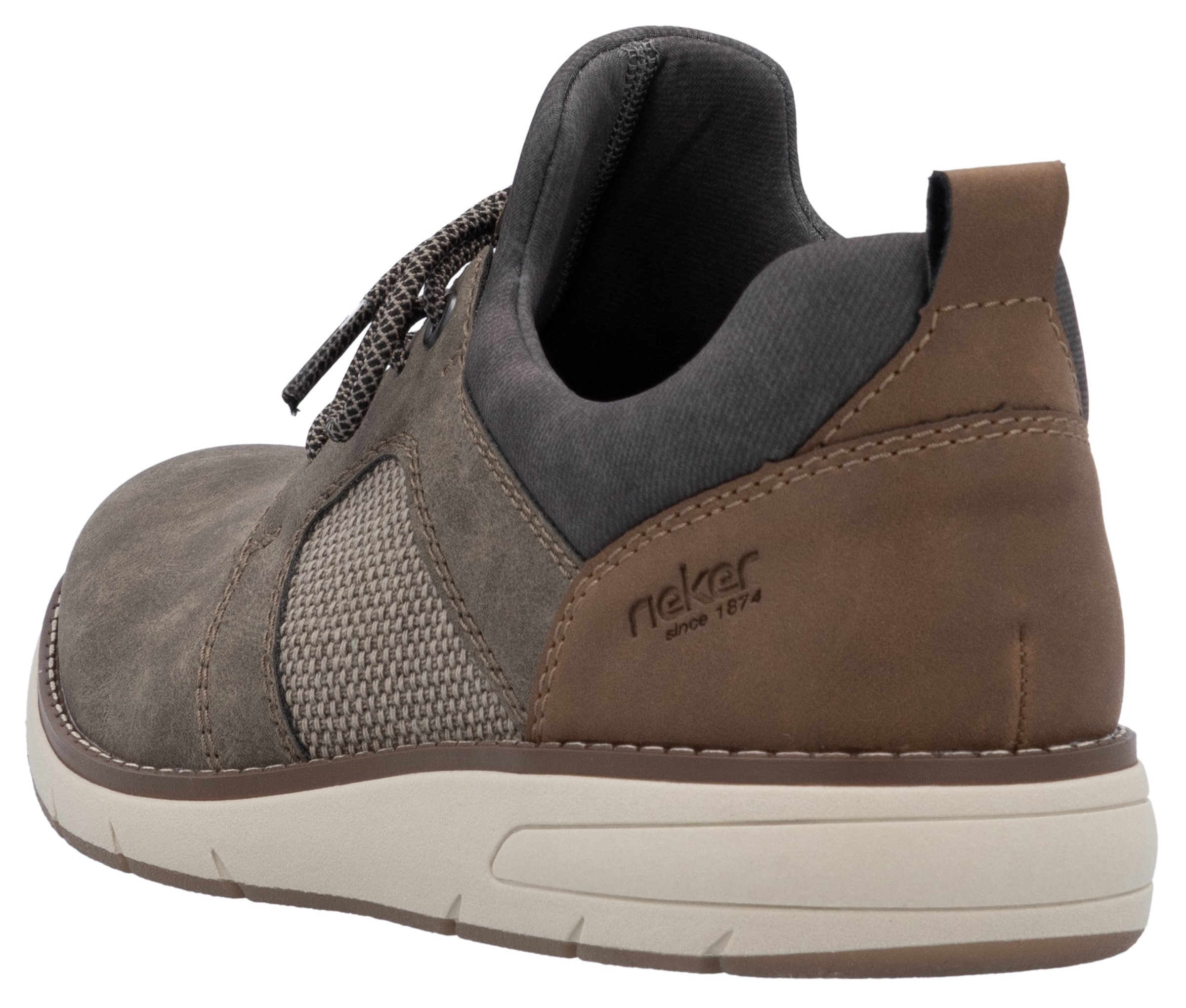 Rieker Slip-On Sneaker, Slipper, Freizeitschuh, Halbschuh mit modischer Laufsohle