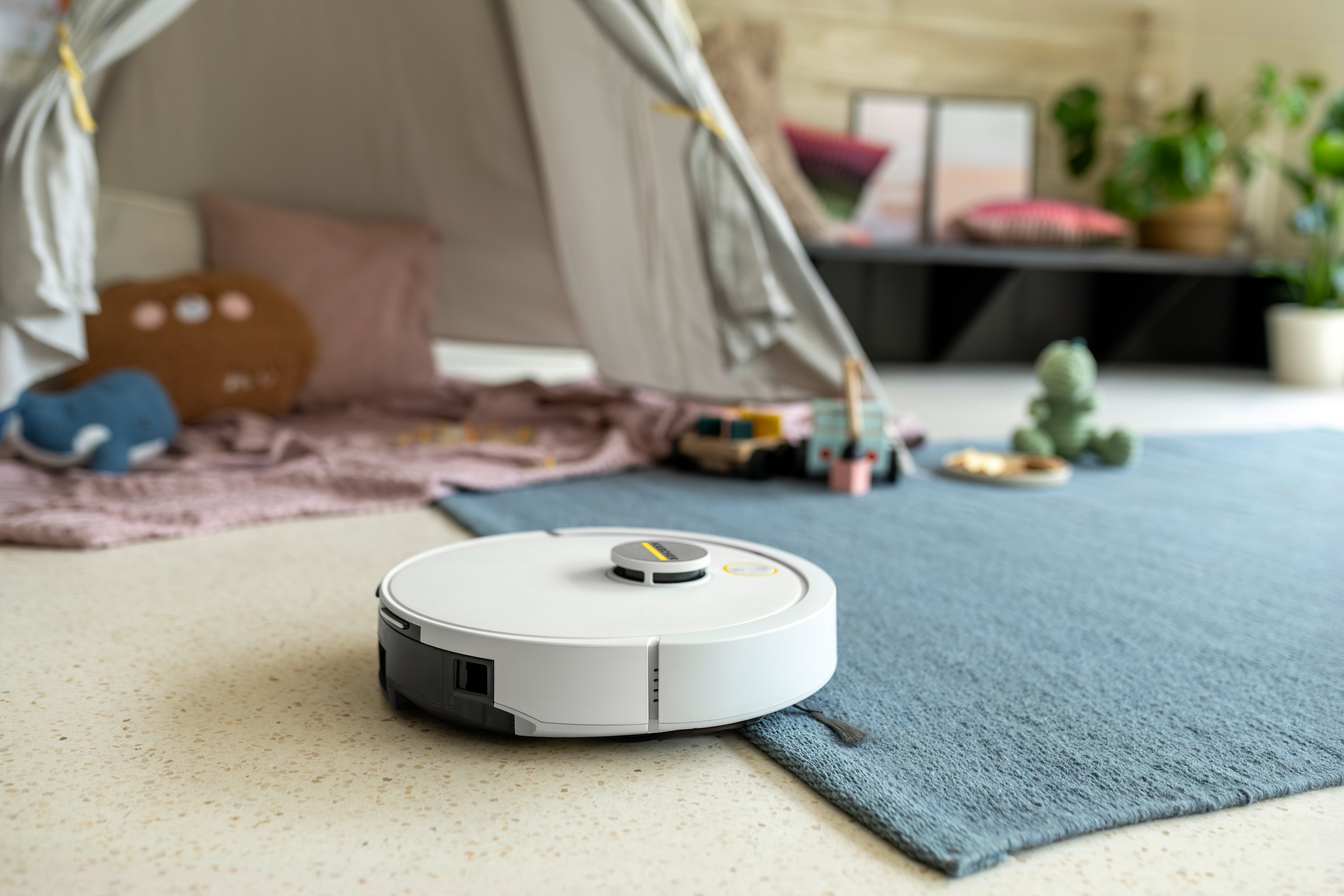 KÄRCHER Akku-Saugwischer »RVC 3 Comfort Extra« Absaugstation