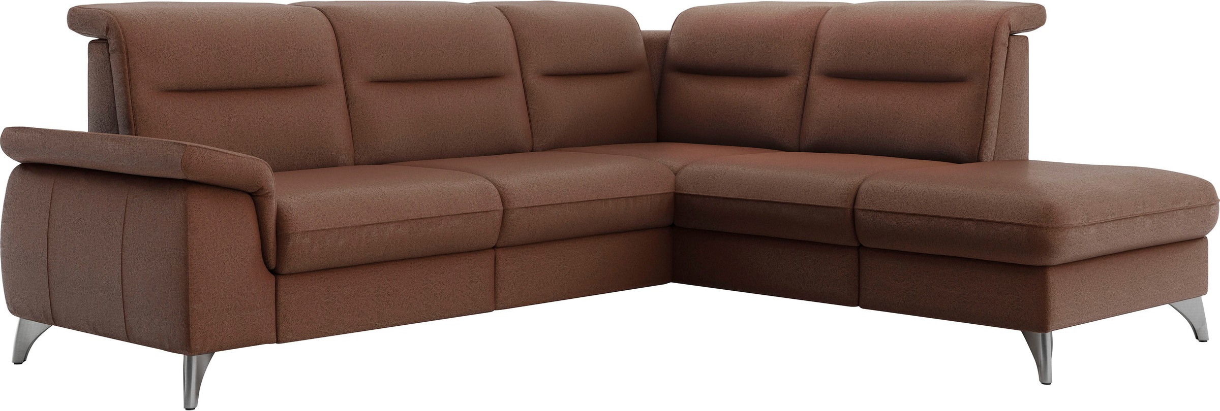 sit&more Ecksofa »Astoria L-Form«, wahlweise mit motorischer Relaxfunktion