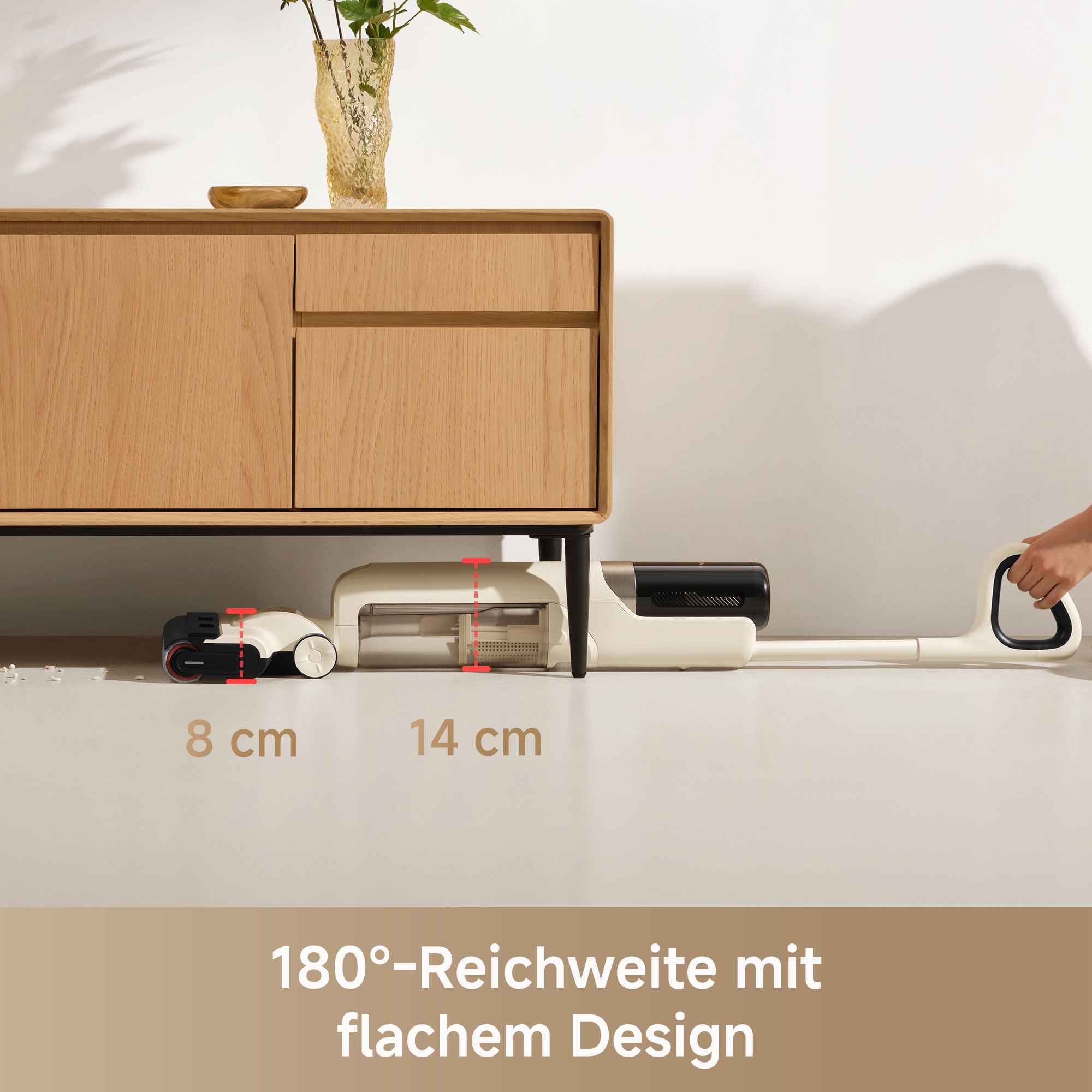 Mova Nass-Trocken-Sauger »Mova K30«, 18.000Pa Saugleistung / Selbstreinigung / Schmutzerkennung