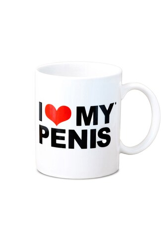 LOGOSHIRT Tasse »I Love My Penis«, mit lustigem Spruch kaufen
