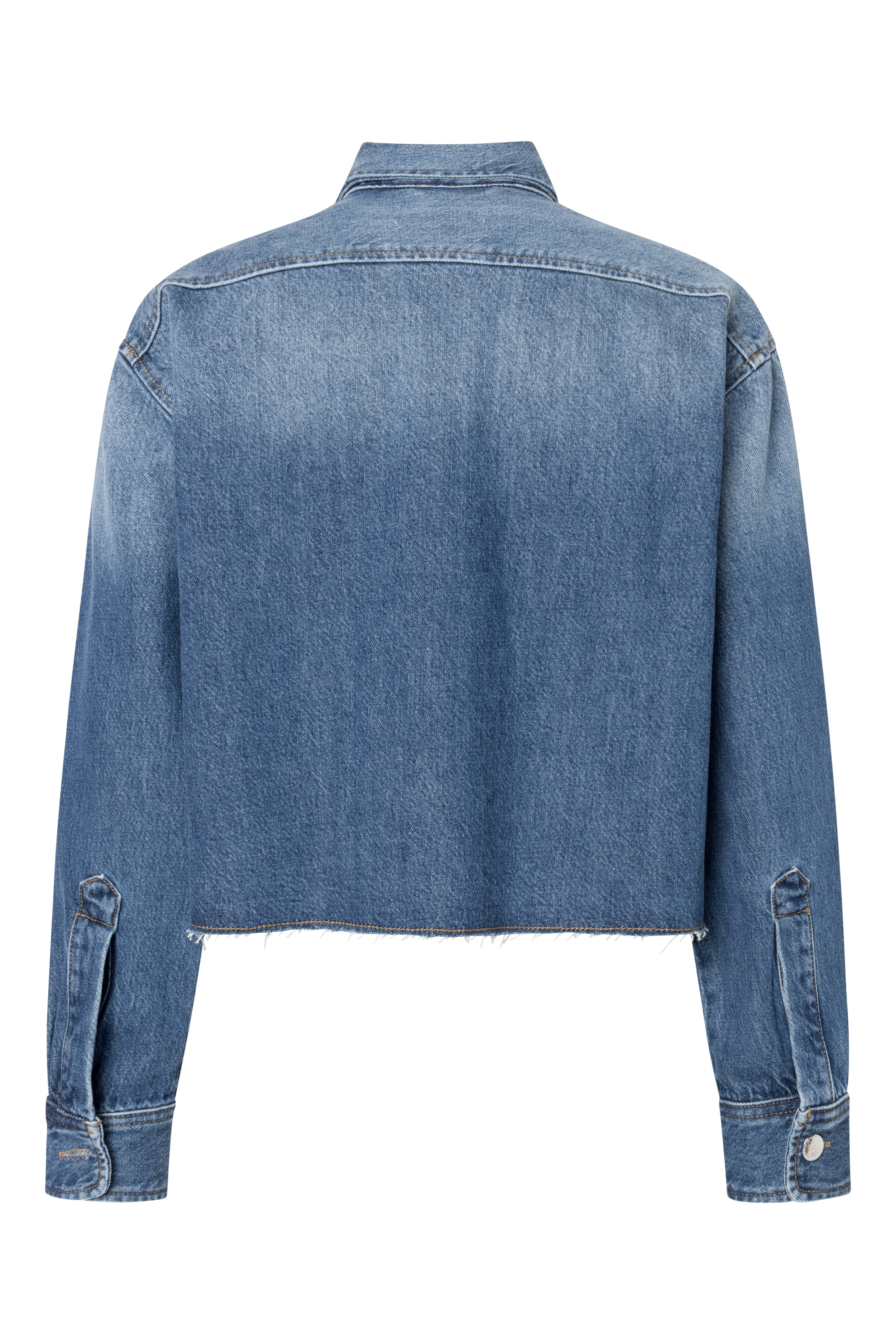 Joop Jeans Jeansbluse »Udela«, Mit Rundhalsausschnitt