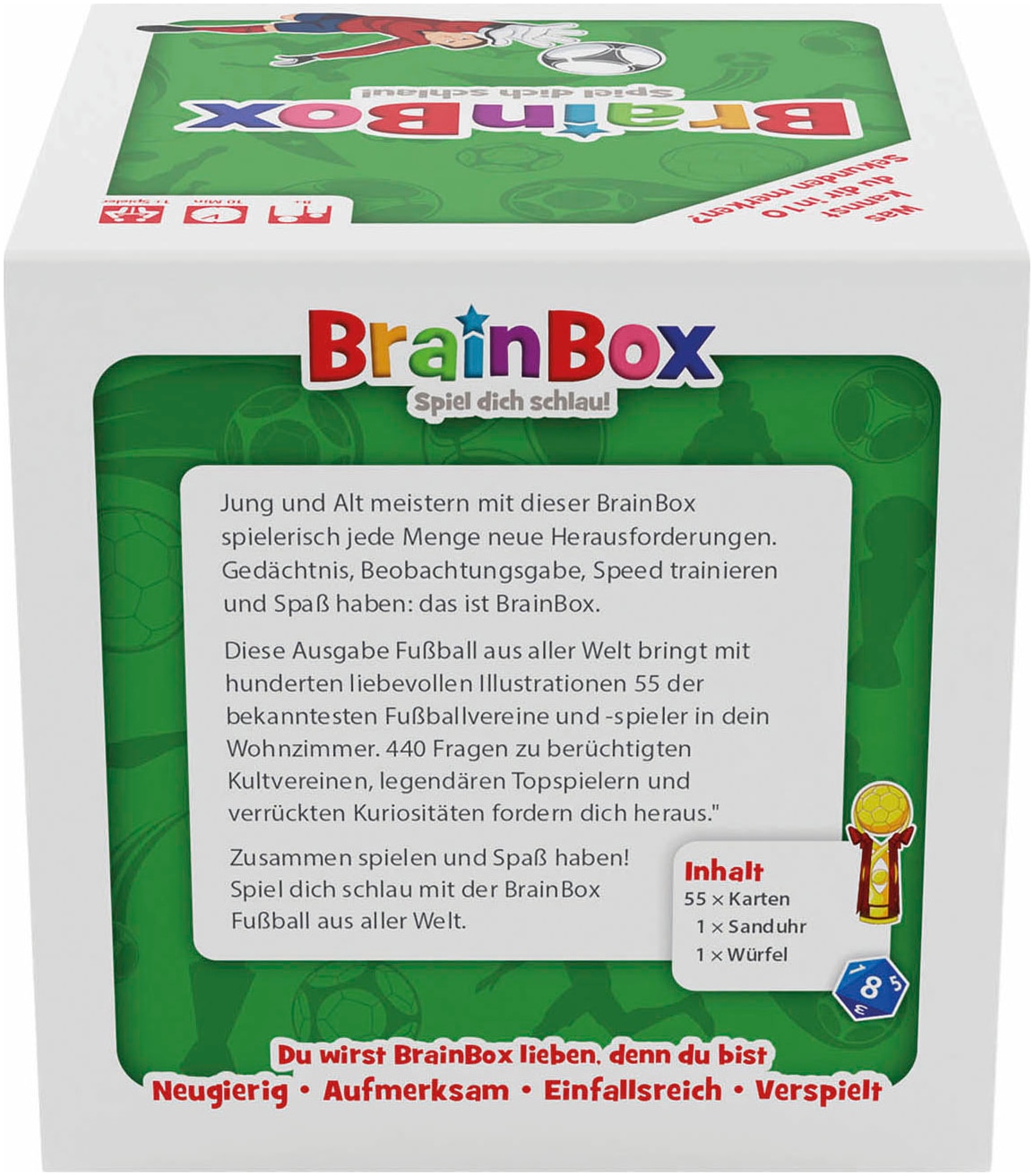 BrainBox Spiel »Welt des Fussballs«