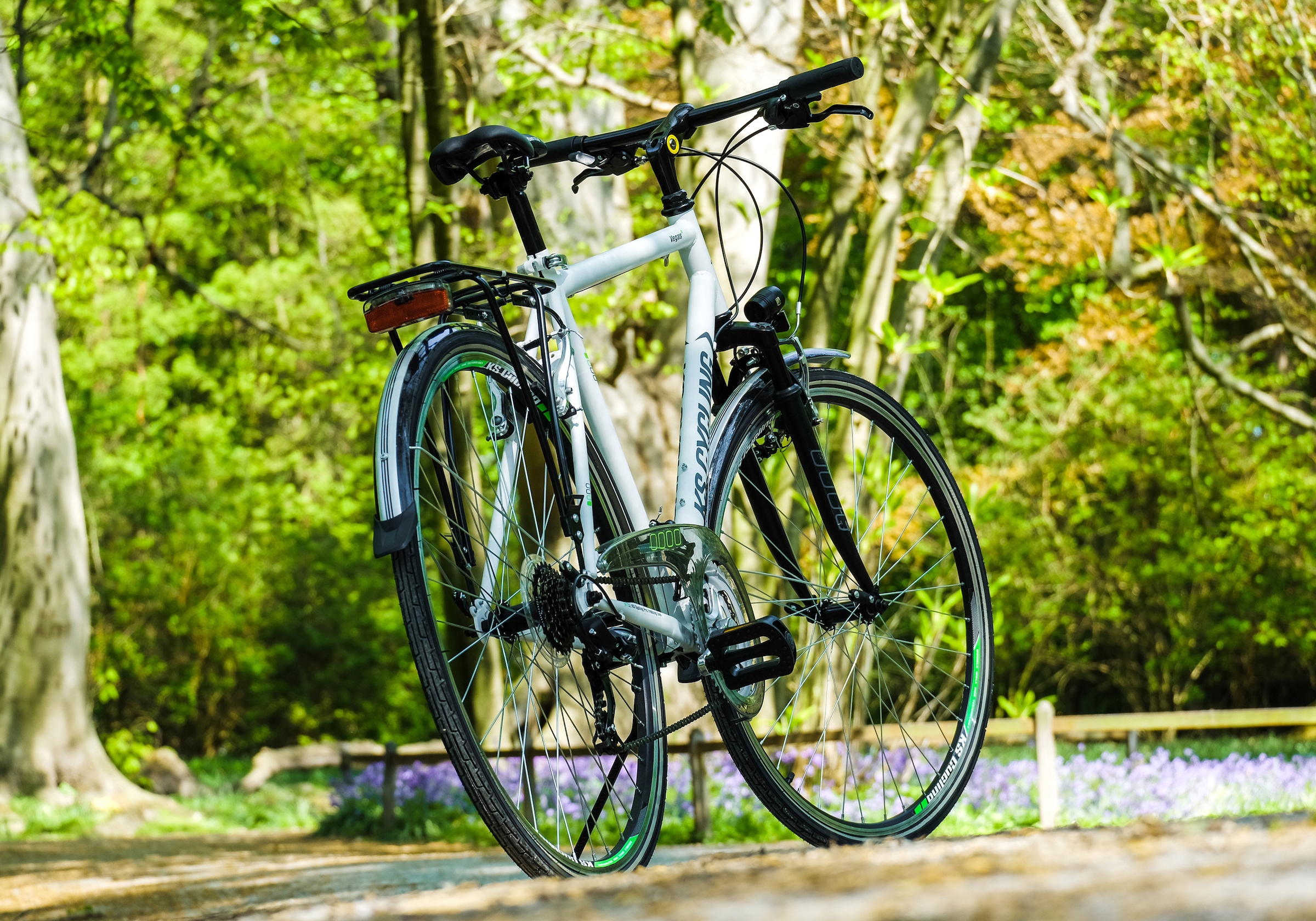 KS Cycling Trekkingrad »Vegas«, 21 Gang, Shimano, Tourney TX Schaltwerk, Kettenschaltung, für Herren, Kettenschaltung