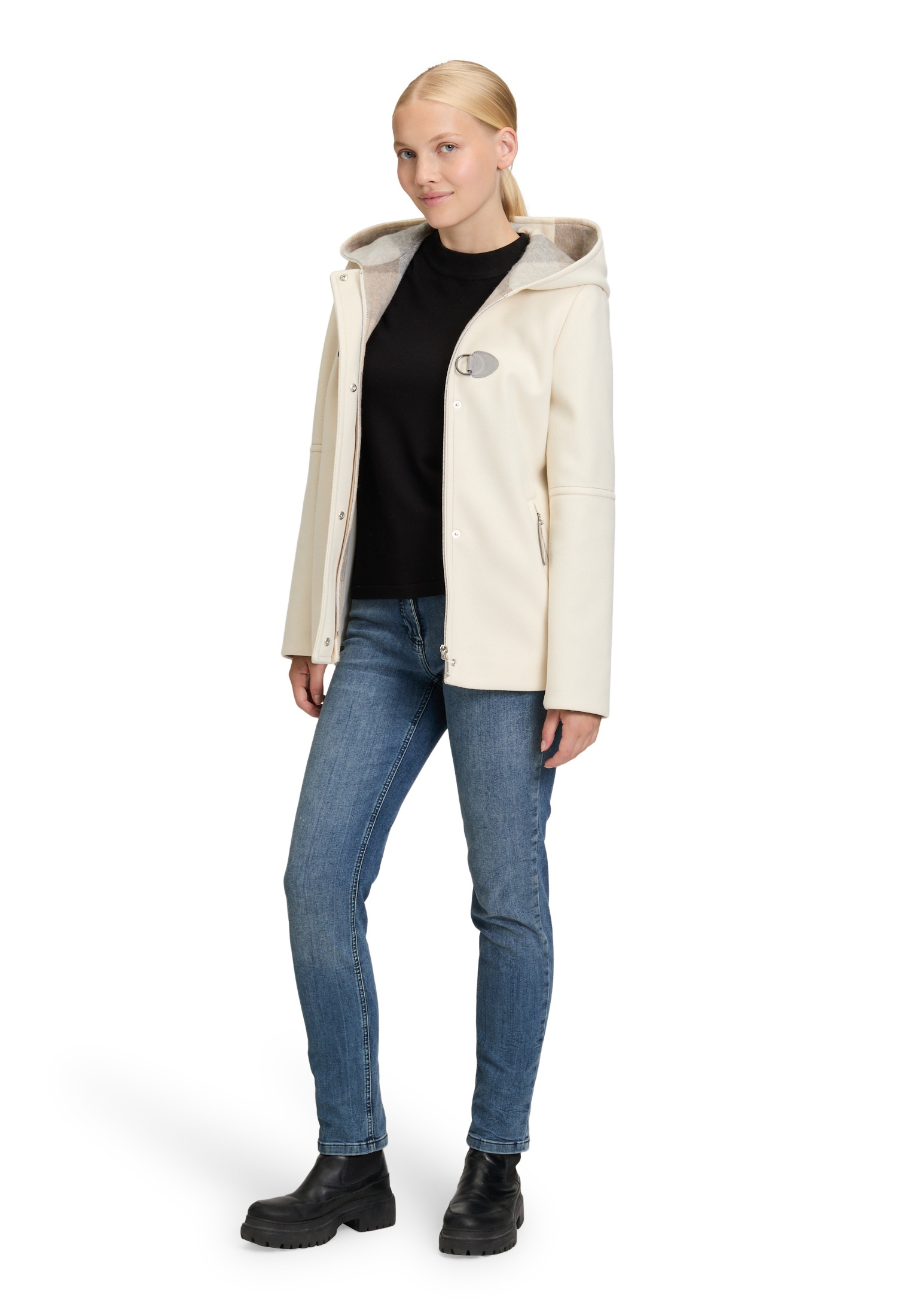 Amber & June Winterjacke »Winterjacke mit Kapuze«
