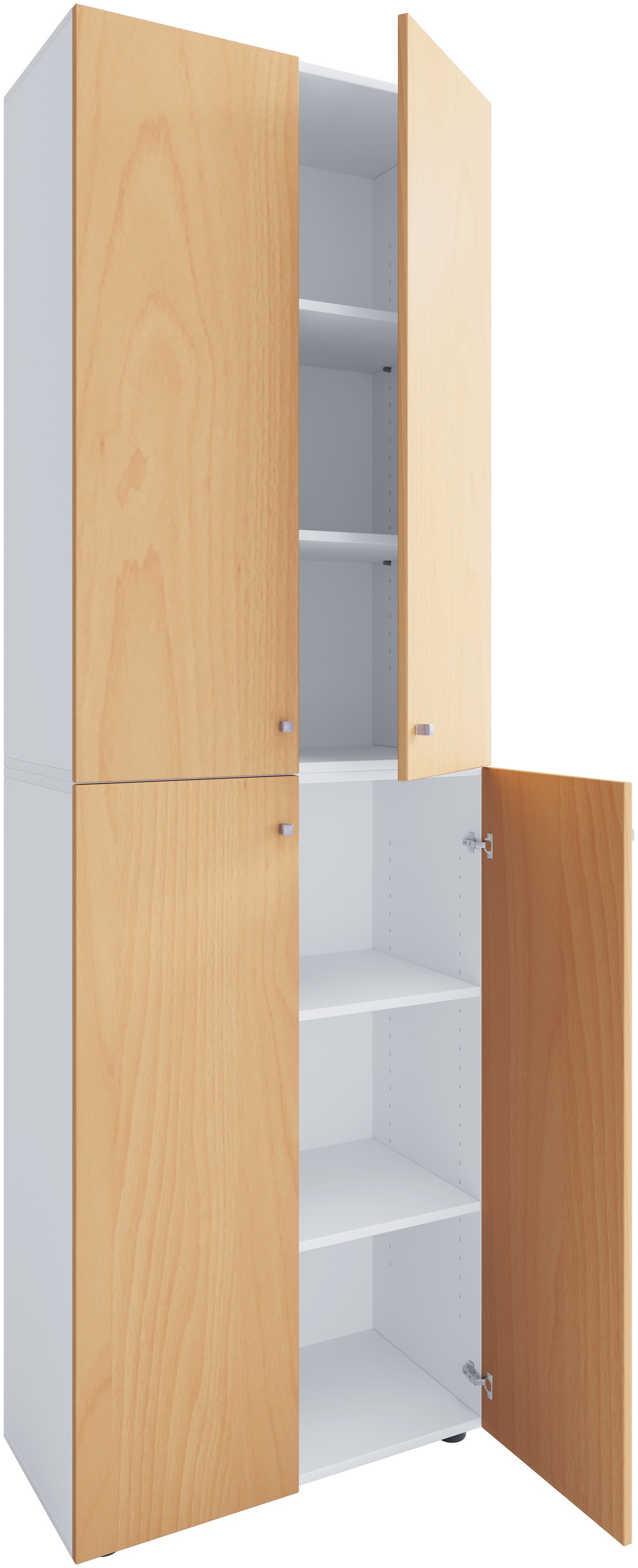 VCM Schuhschrank »VCM XL Holz Großer Schuhschrank Schuhregal Groß Stiefel Dielenmöbel Lona 6 Fächer Drehtüren«, (1 St.)