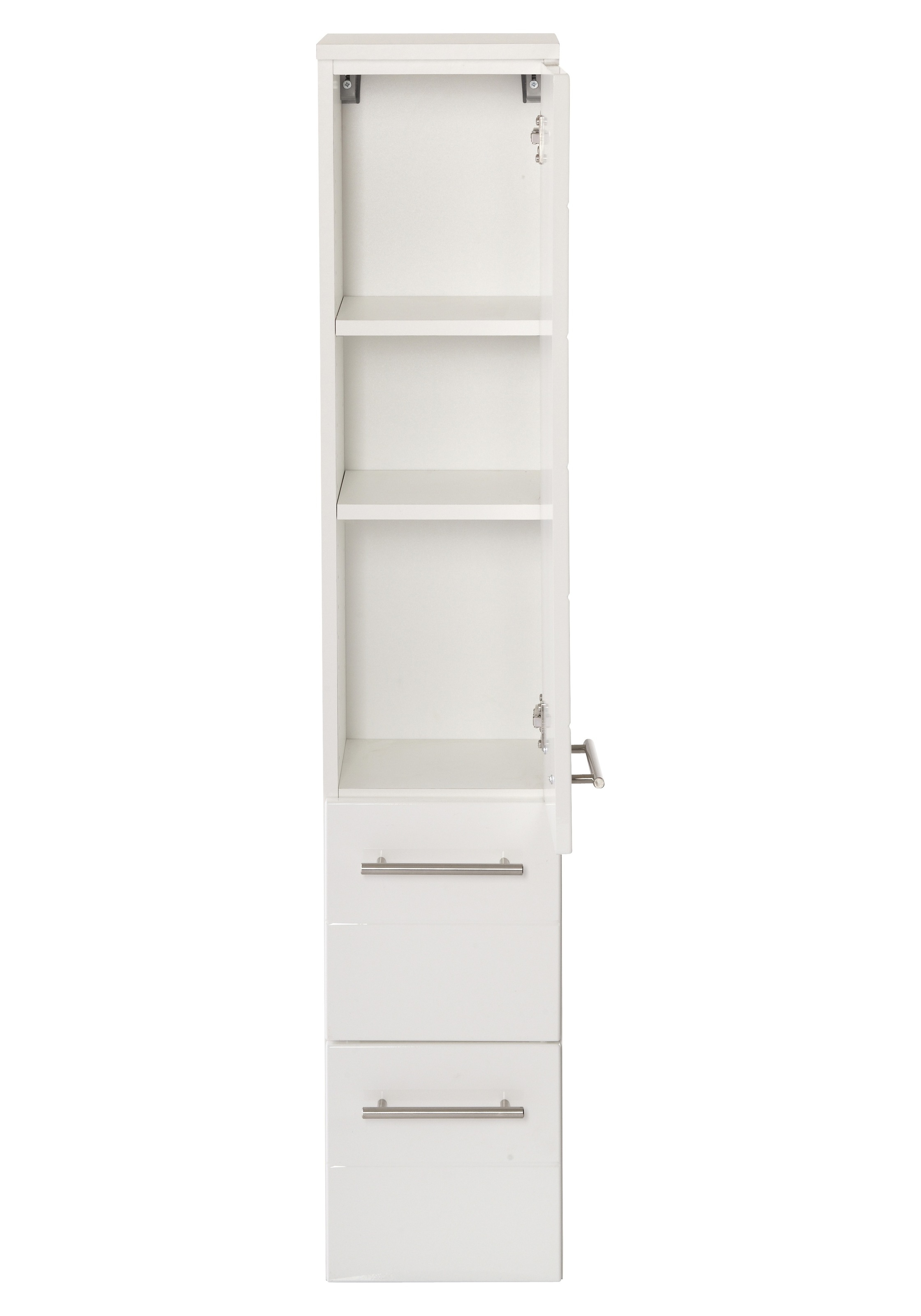 welltime Midischrank »Porto« Breite 25 cm, mit hochglänzenden Fronten