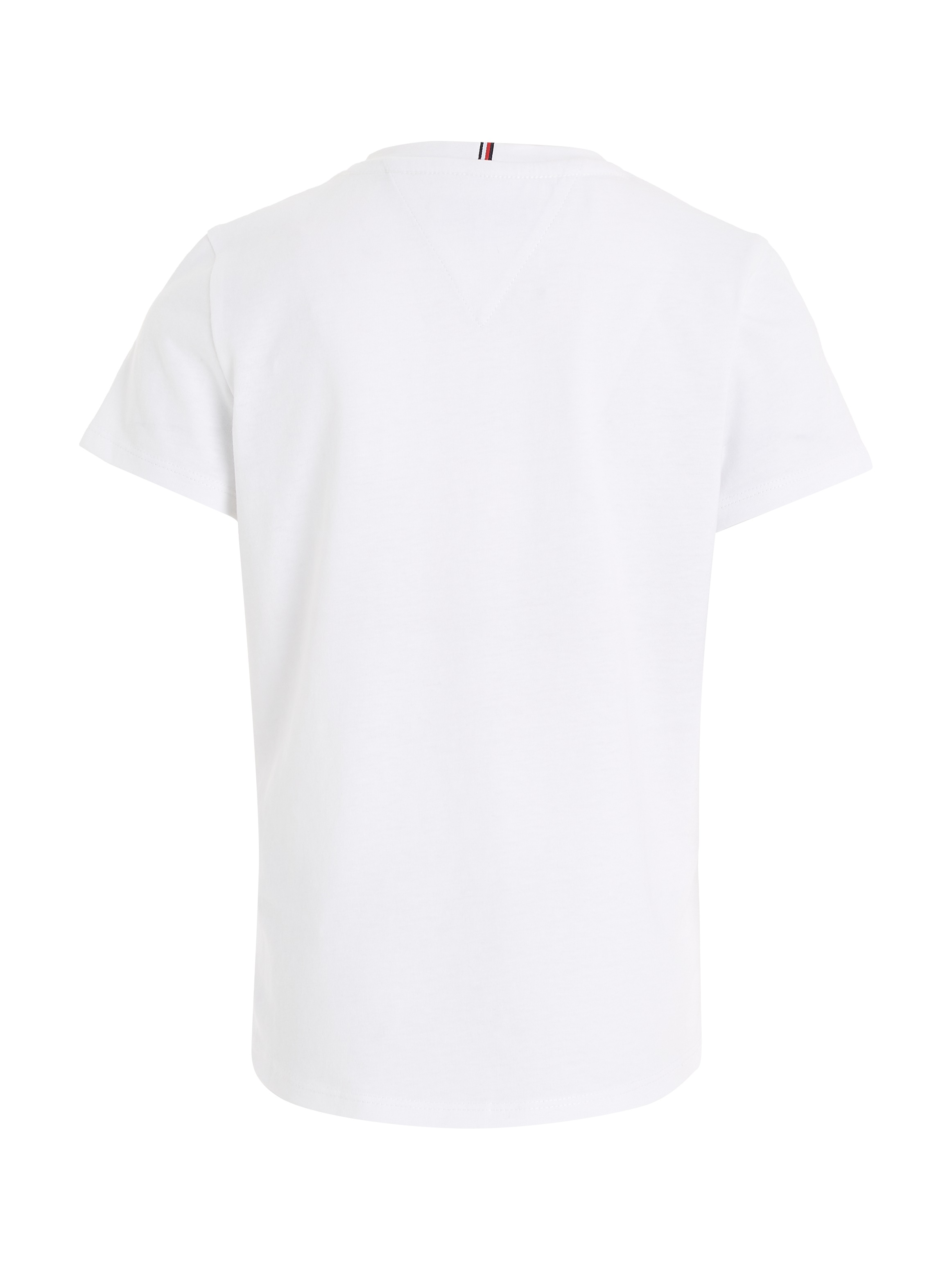 Tommy Hilfiger T-Shirt »HILFIGER SCRIPT TEE S/S«, mit Hilfiger Logo-Print