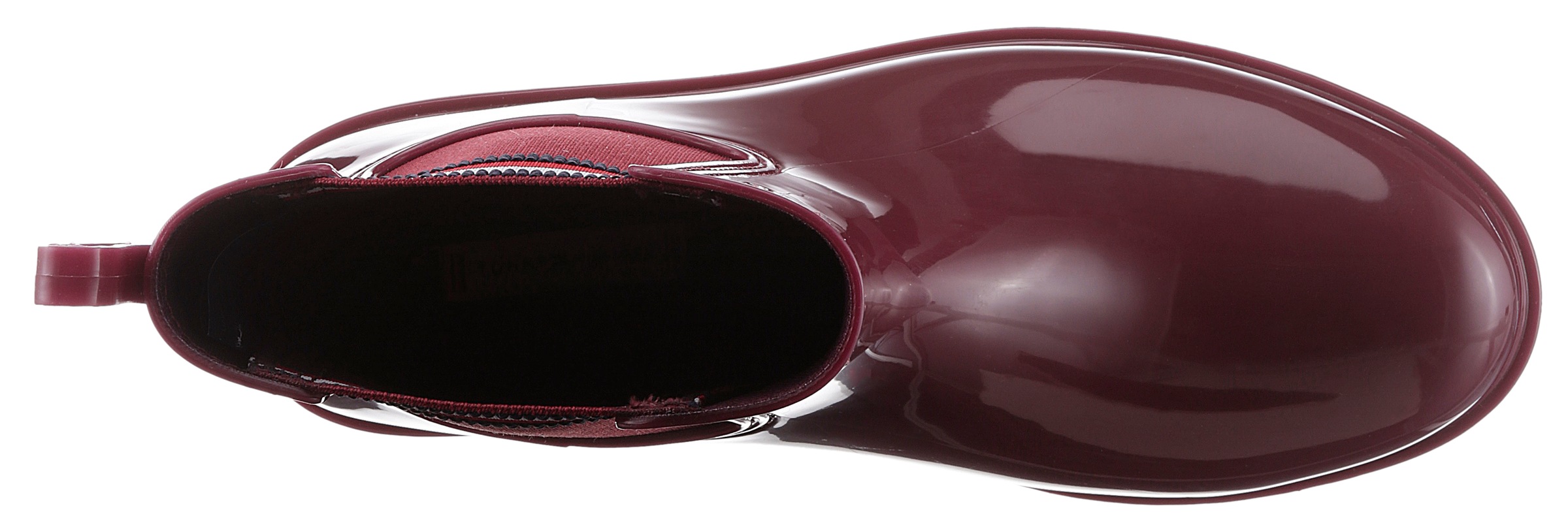 Tommy Hilfiger Chelseaboots »CORPORATE ELASTIC RAINBOOT«, mit beidseitigem Stretcheinsatz