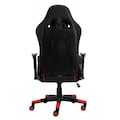 Hyrican Gaming-Stuhl »"Striker Copilot" schwarz/rot, Kunstleder, 2D-Armlehnen, ergonomischer Gamingstuhl, Bürostuhl, Schreibtischstuhl, geeignet für Jugendliche und Erwachsene«
