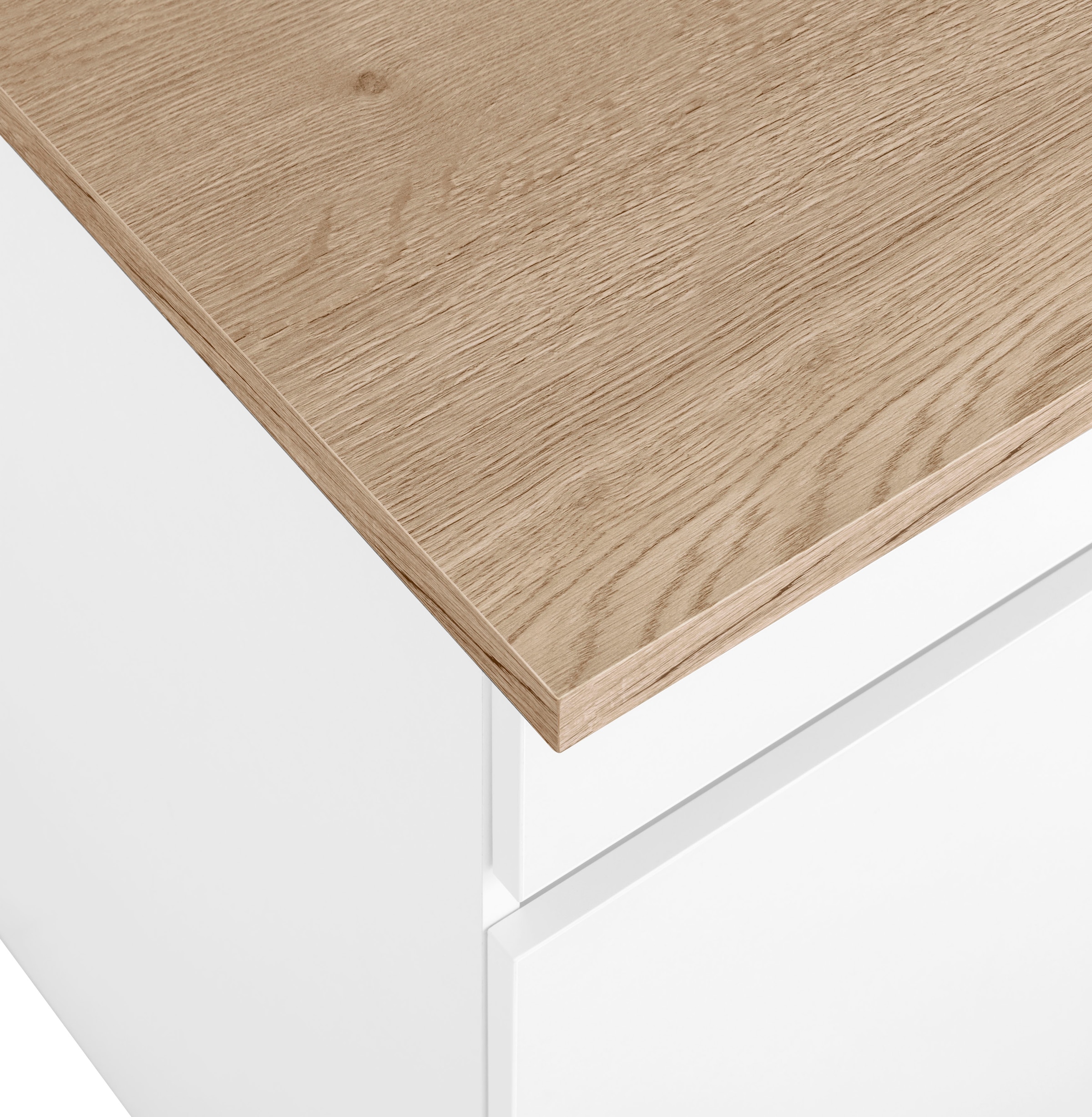 OPTIFIT Küchenzeile »Roth« Breite 210 cm, wahlweise mit E-Geräten, Push-to-Open-Funktion