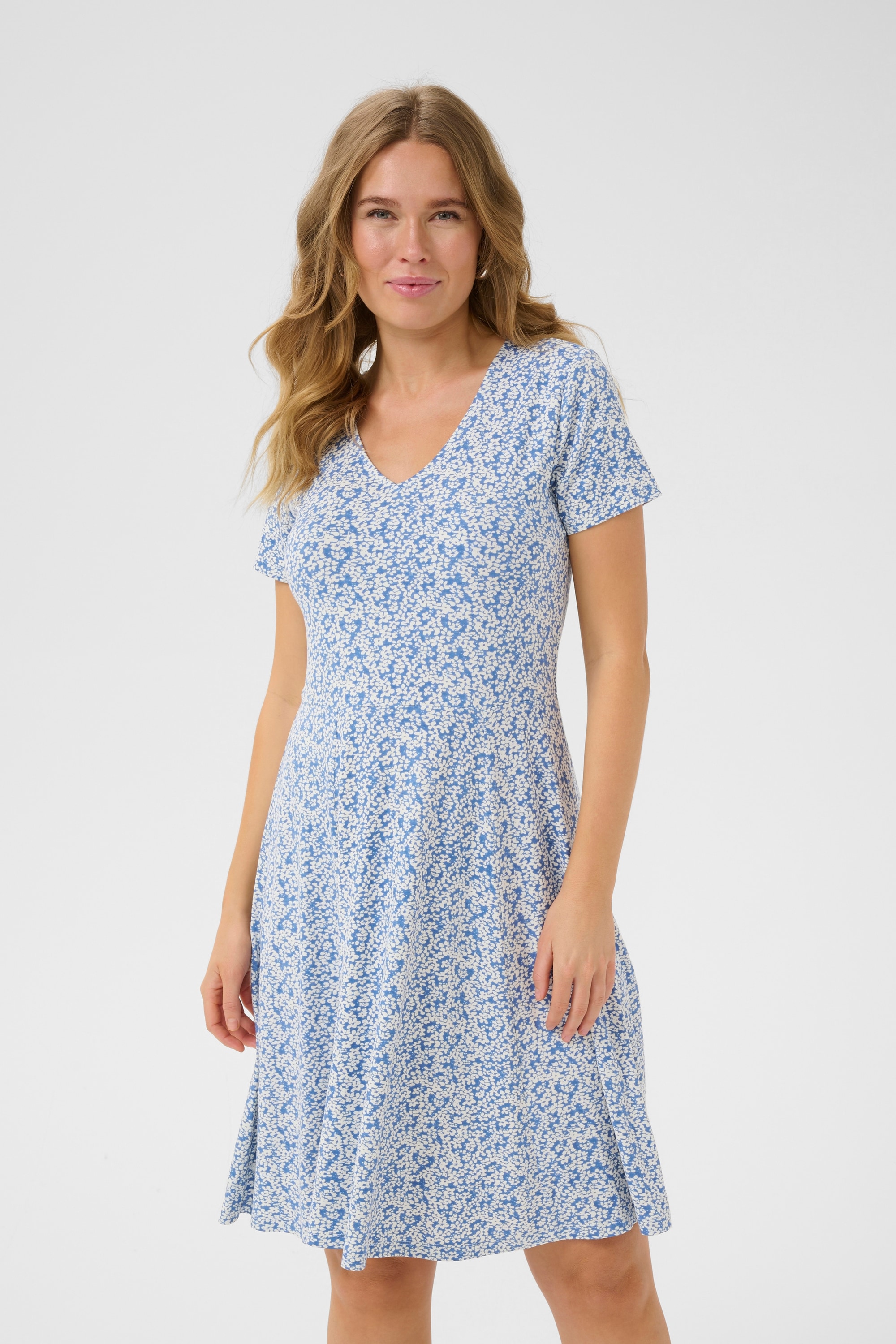 KAFFE Midikleid »Kleid KAmolly«