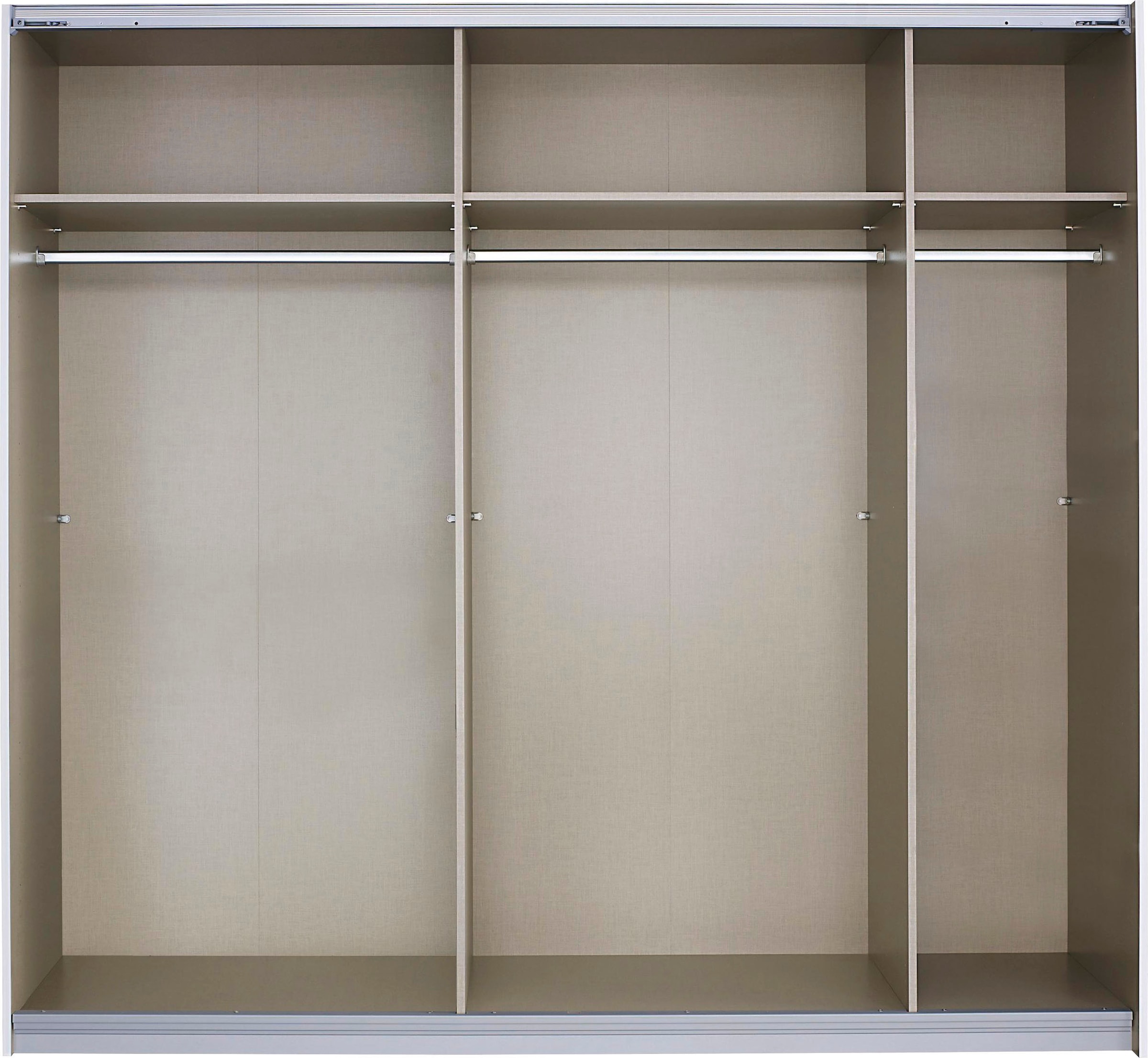 rauch Schwebetürenschrank »Quadra Kleiderschrank BESTSELLER Schrank Gaderobe«, mit Möglichkeit zur individuellen Frontgestaltung, leichtgängige Türen