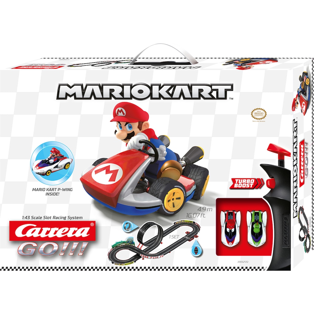 Carrera® Autorennbahn »Carrera GO!!! - Nintendo Mario Kart - P-Wing«