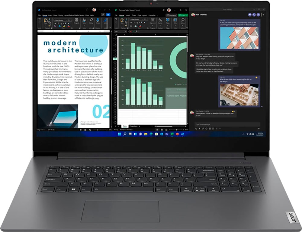 Lenovo Notebook »V17-IRU«, 43,9 cm, / 17,3 Zoll, Intel, UHD Graphics, 512 GB SSD
