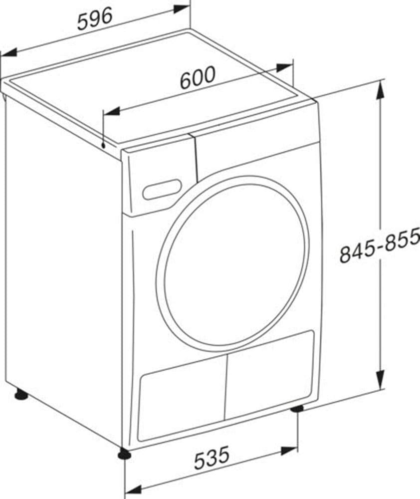 Miele Wärmepumpentrockner »TSC643WP EcoSpeed&8kg« 8