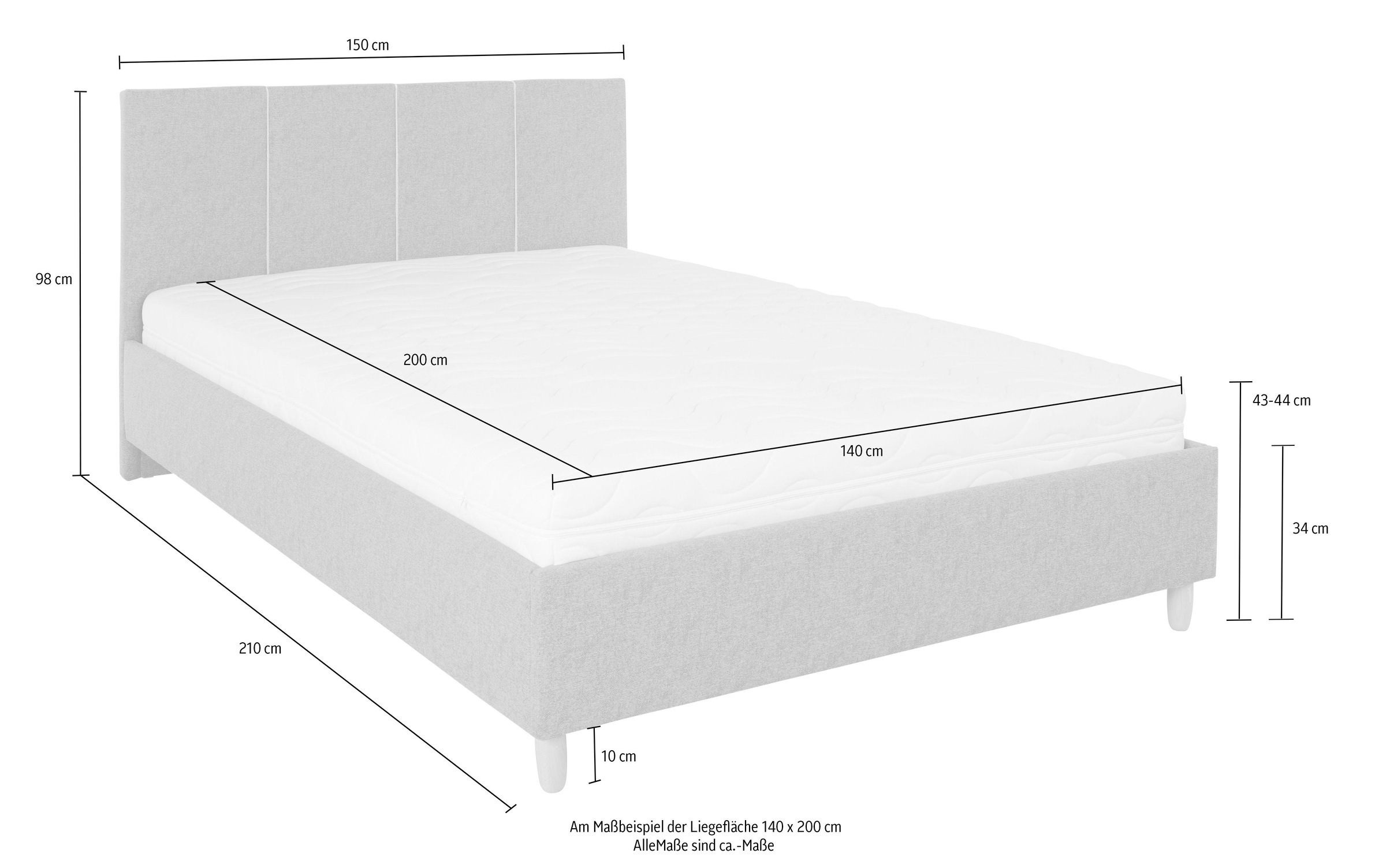 Westfalia Schlafkomfort Polsterbett