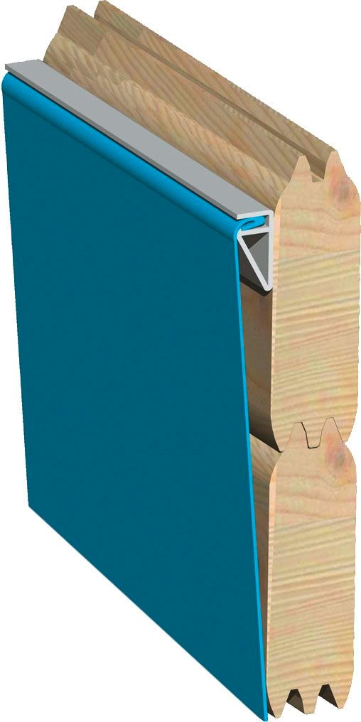 Karibu Rechteckpool »Milano B« BxLxH: 462x483x124cm, mit Sonnenterrasse