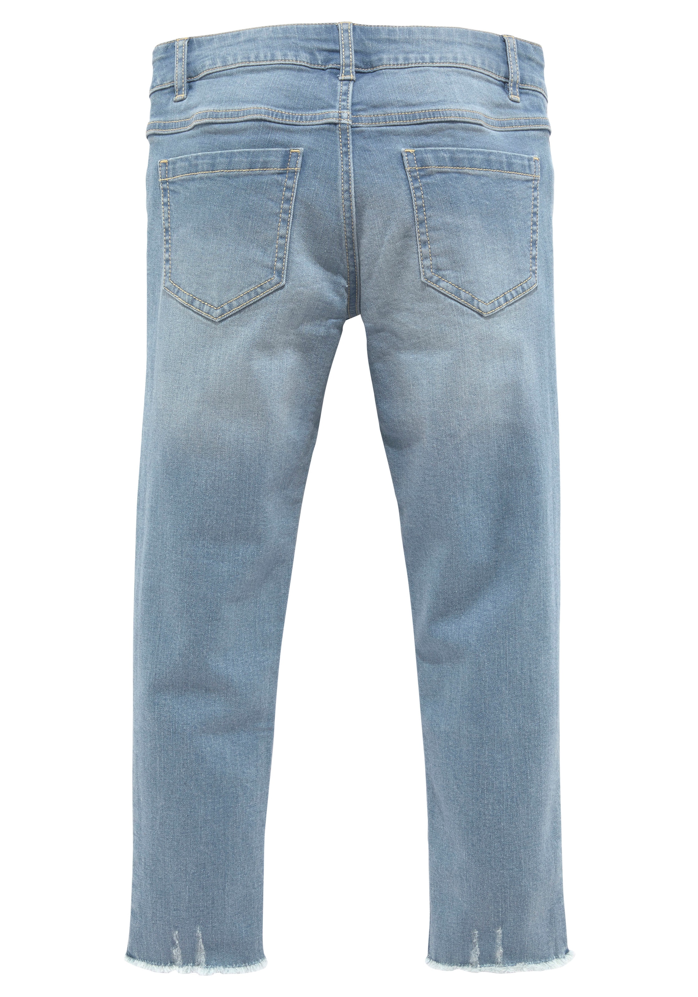KangaROOS 7/8-Jeans »für Mädchen«, mit geschnittener Saumkante