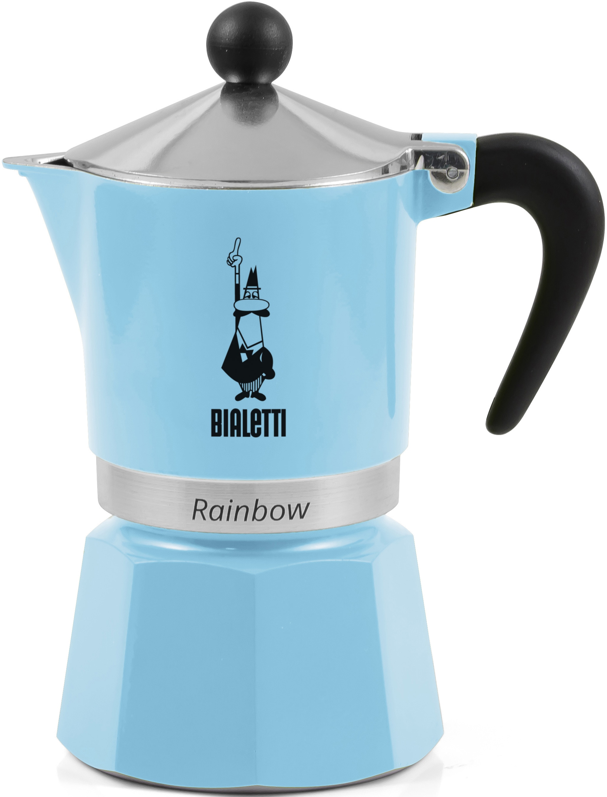 Espressokocher »Rainbow«, 0,06 l Kaffeekanne, Aluminium